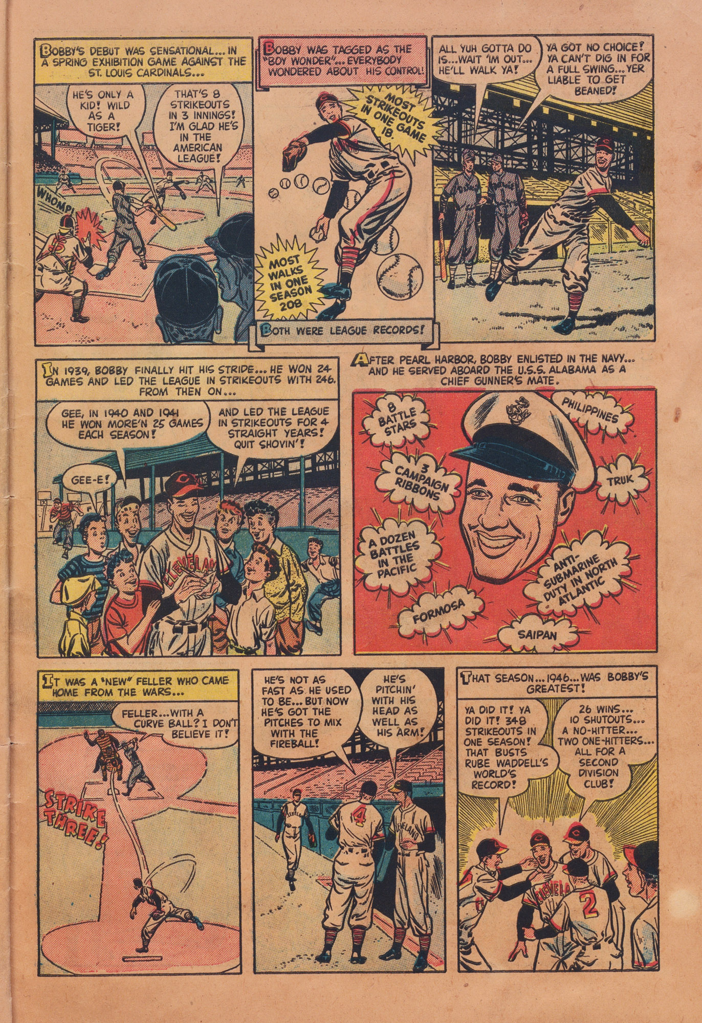 Read online Babe Ruth Sports Comics comic -  Issue #4 - 27