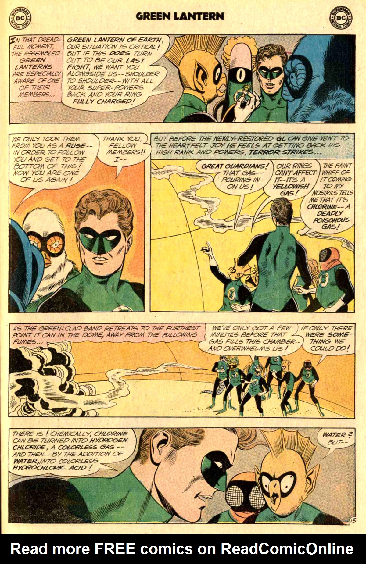 Read online Green Lantern (1960) comic -  Issue #85 - 45