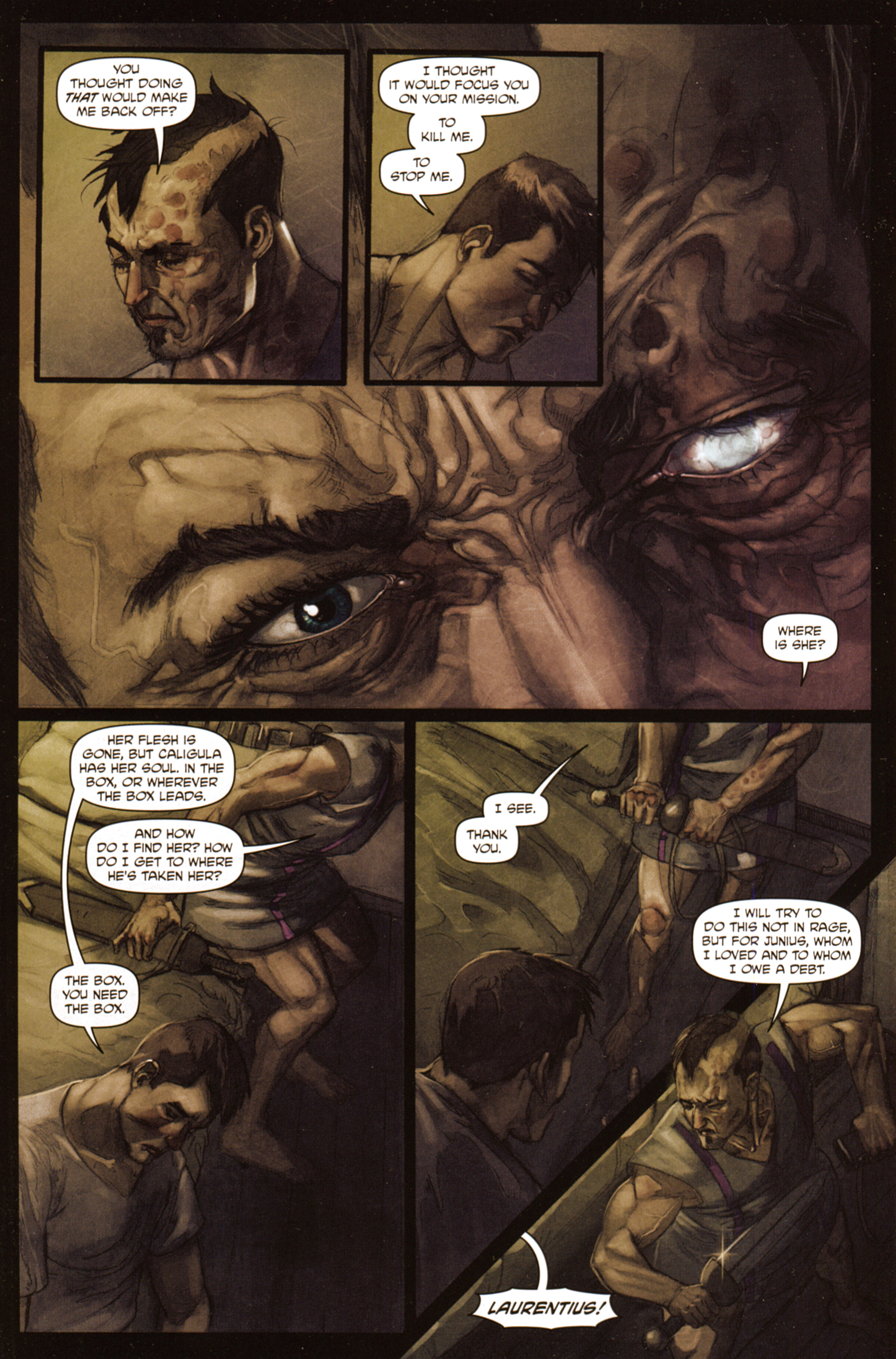 Read online Caligula: Heart of Rome comic -  Issue #5 - 12
