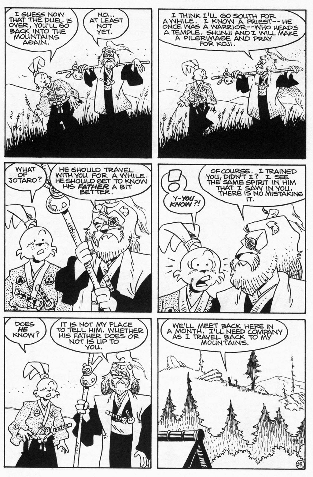 Read online Usagi Yojimbo (1996) comic -  Issue #60 - 24