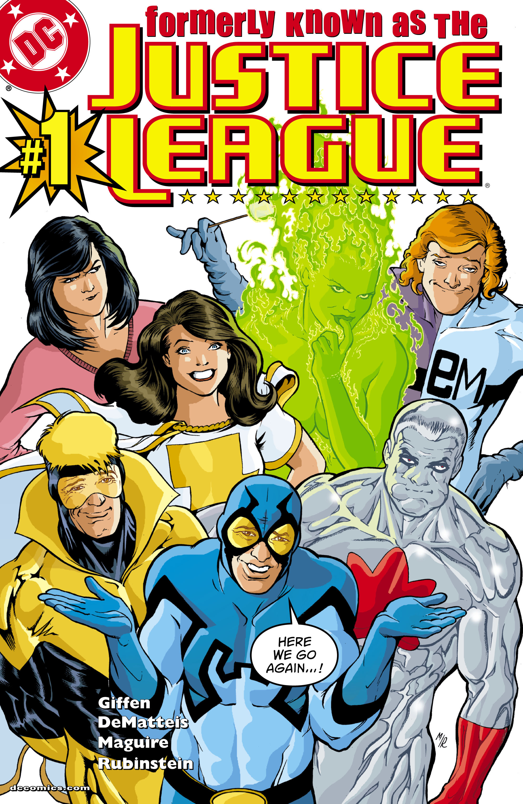 Read online Formerly Known as the Justice League comic -  Issue #1 - 1
