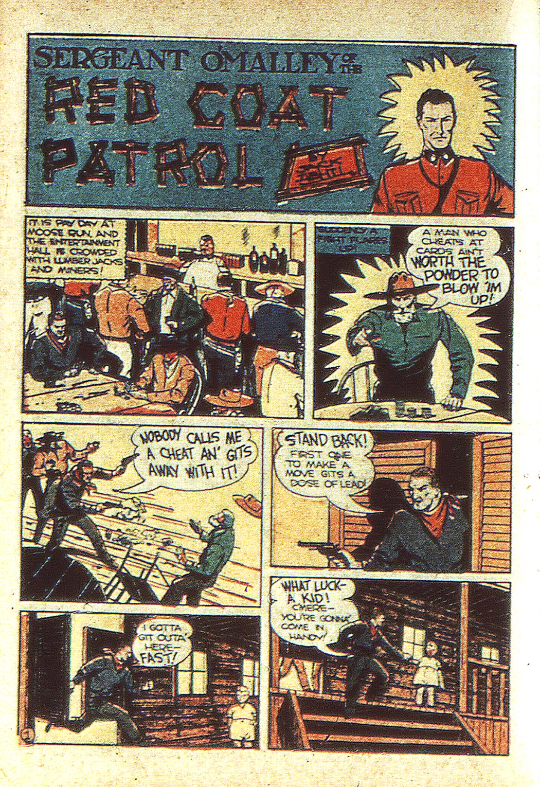 Read online More Fun Comics comic -  Issue #57 - 54