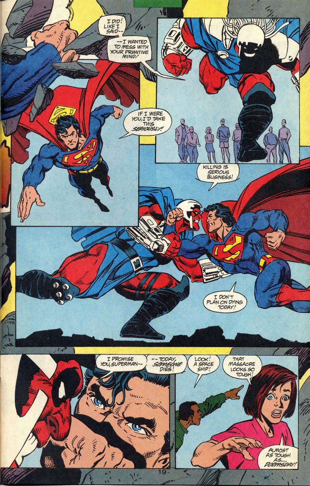 Read online Superman (1987) comic -  Issue #92 - 22