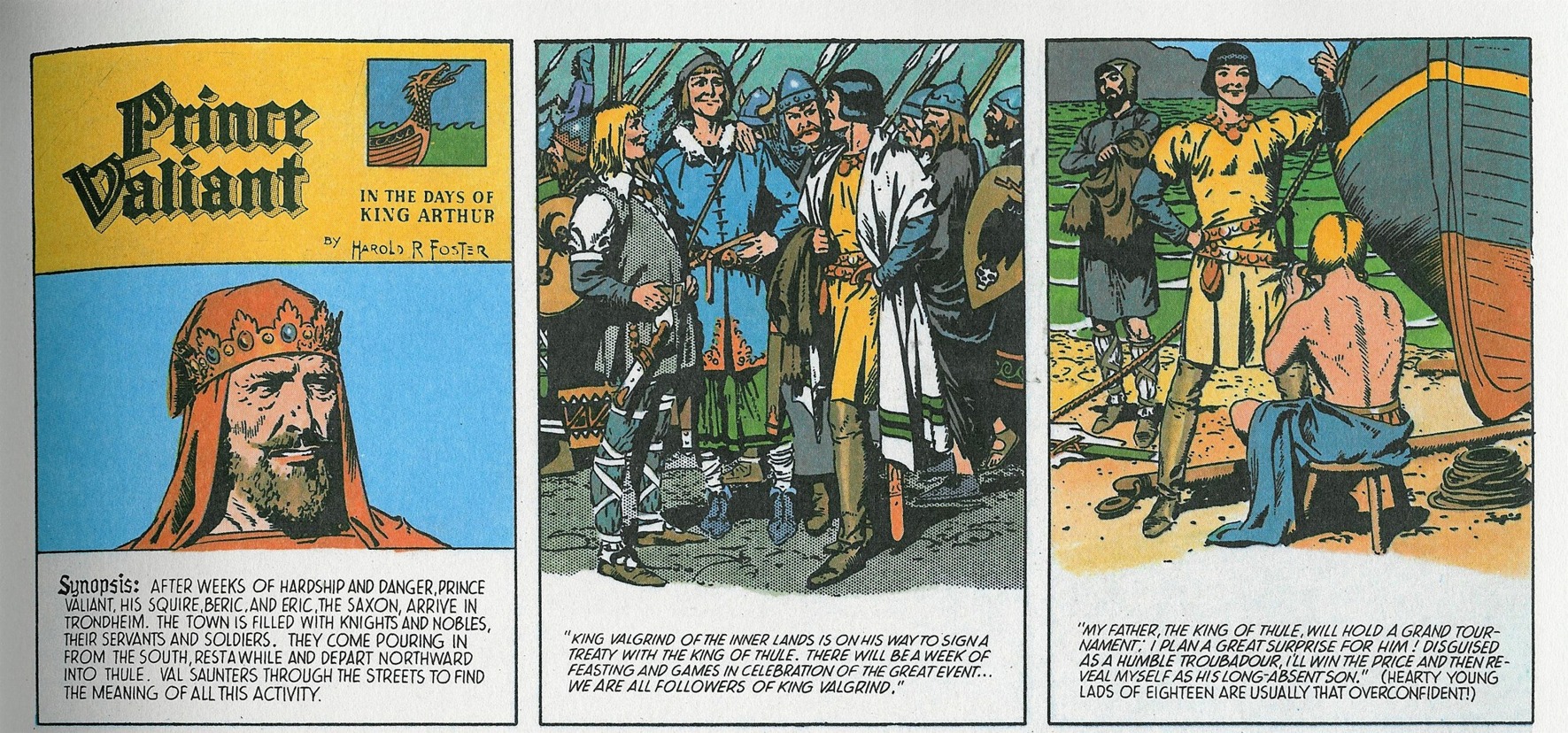 Read online Prince Valiant comic -  Issue # TPB 4 (Part 1) - 70
