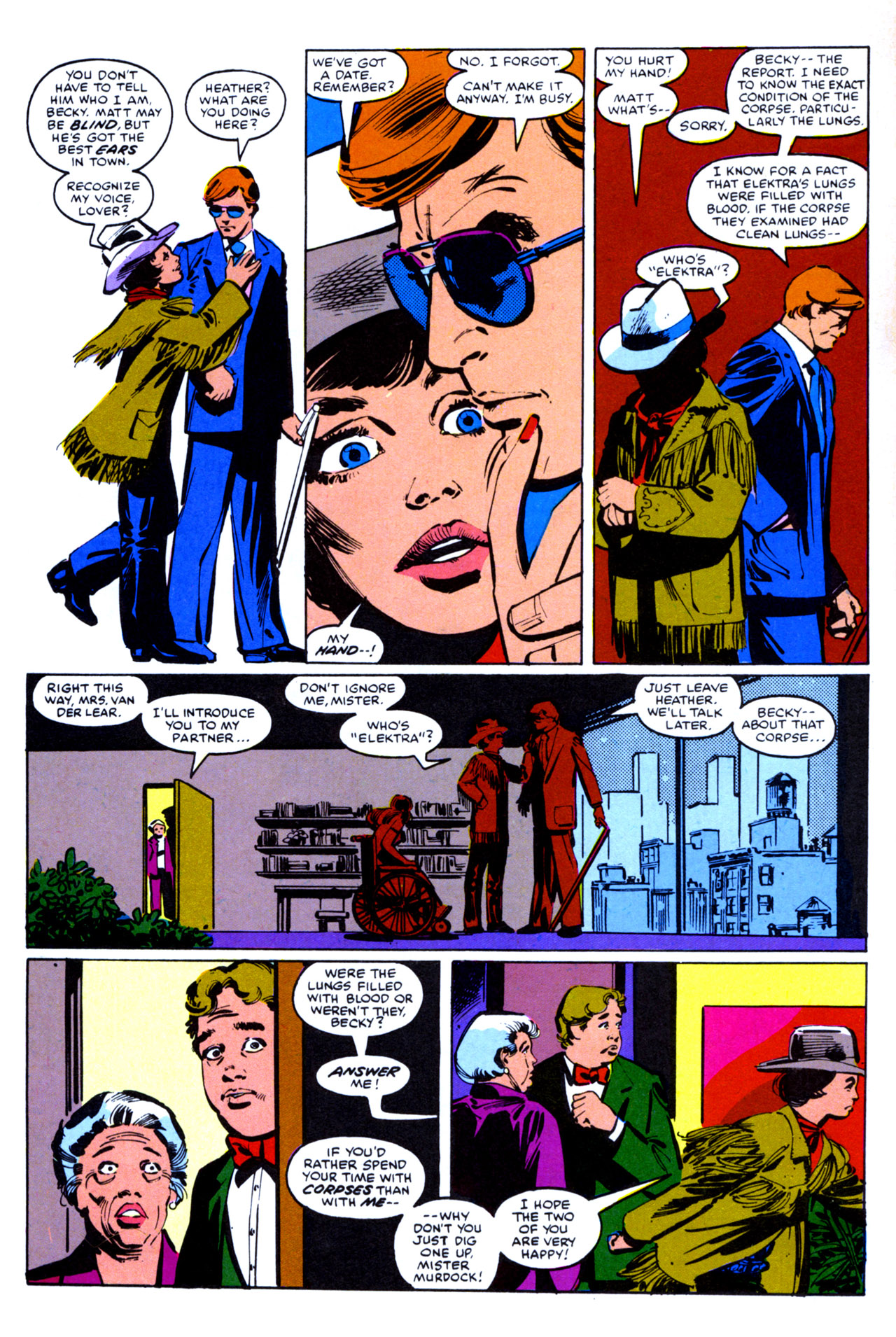 Read online The Elektra Saga comic -  Issue #4 - 9