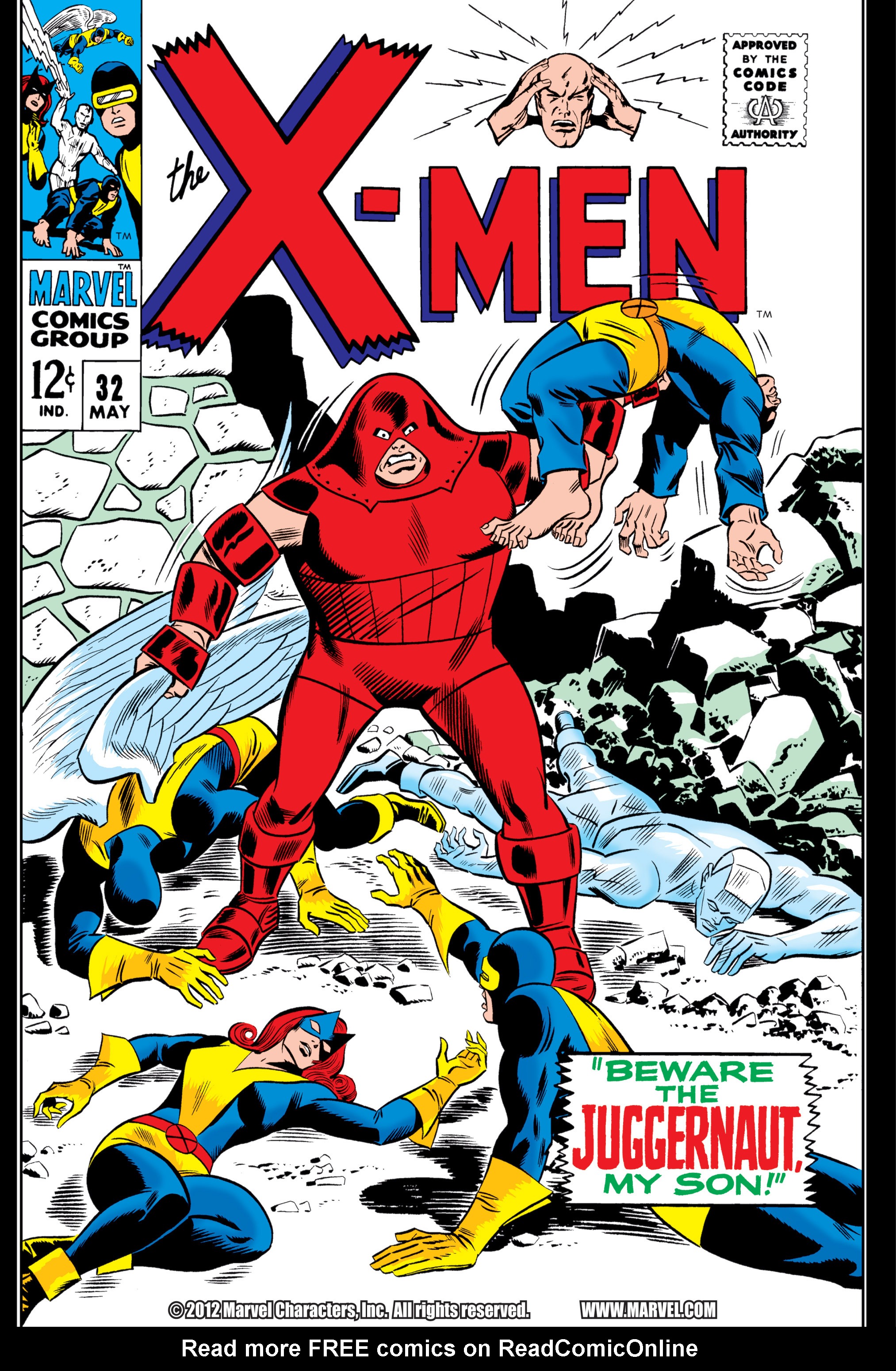 Read online Uncanny X-Men (1963) comic -  Issue #32 - 1