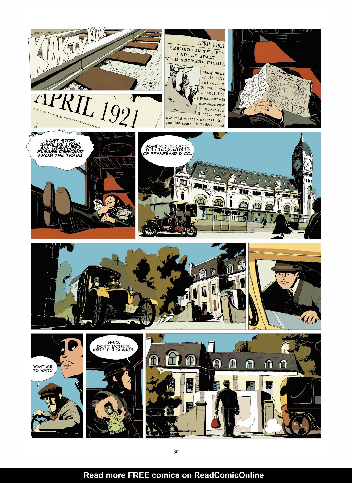 Read online Of Blood and Gold comic -  Issue #1 - 30