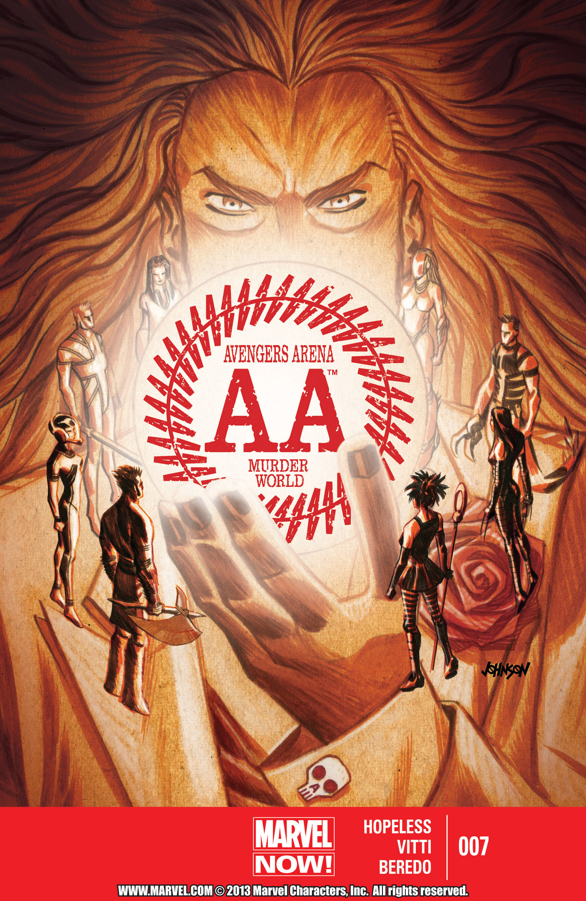 Read online Avengers Arena comic -  Issue #7 - 1