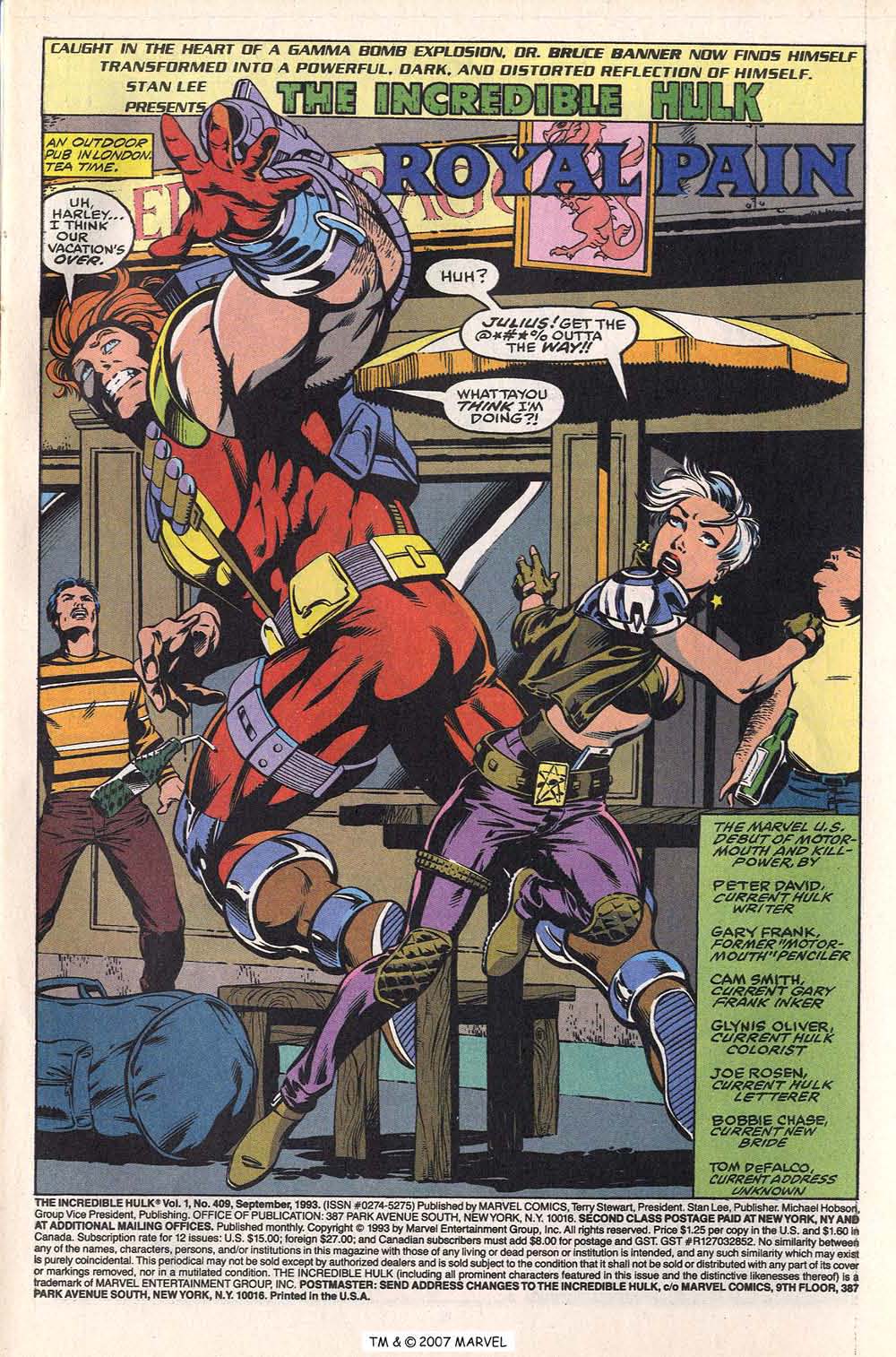 Read online The Incredible Hulk (1968) comic -  Issue #409 - 3