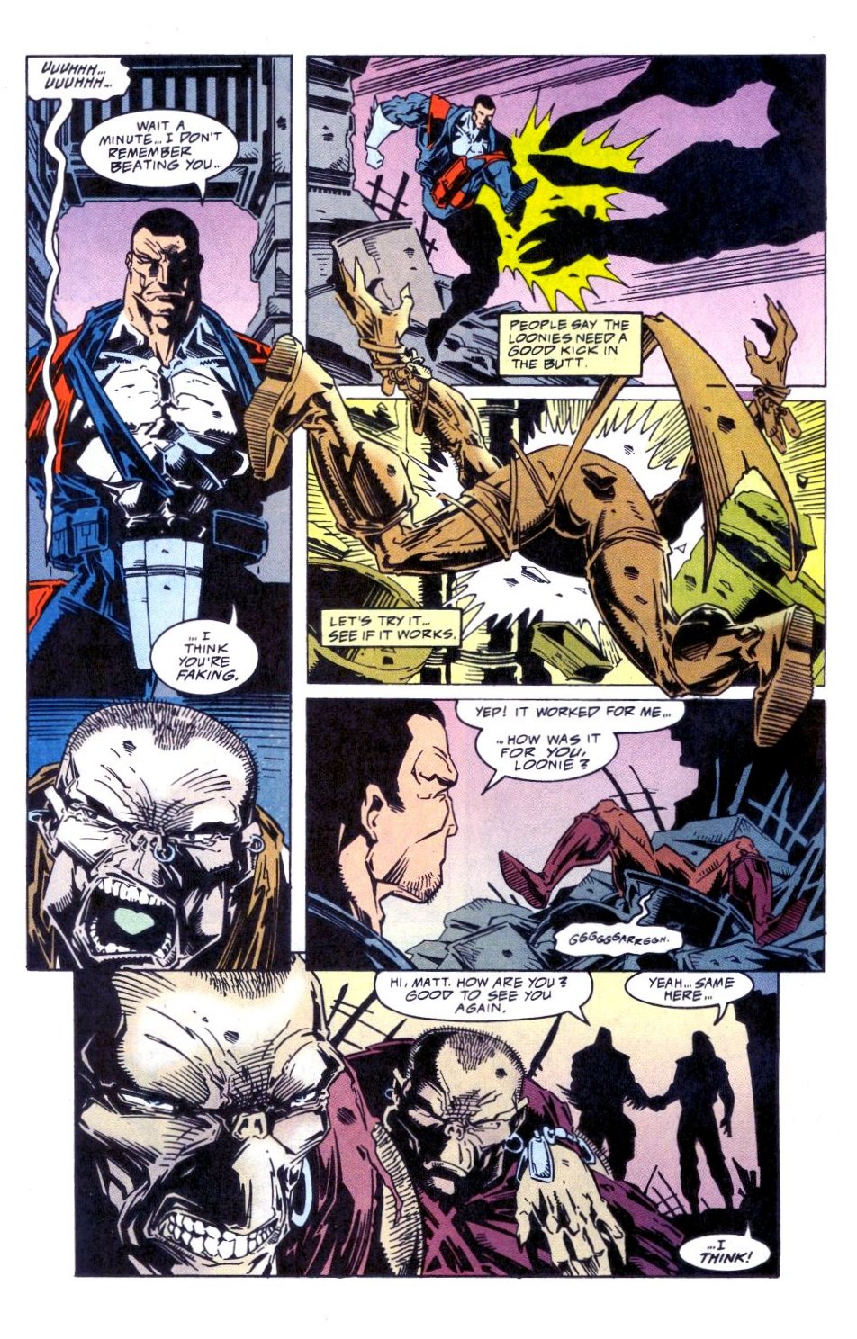 Read online Punisher 2099 comic -  Issue #22 - 8