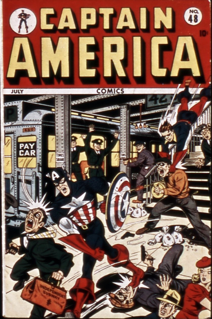 Read online Captain America Comics comic -  Issue #48 - 1