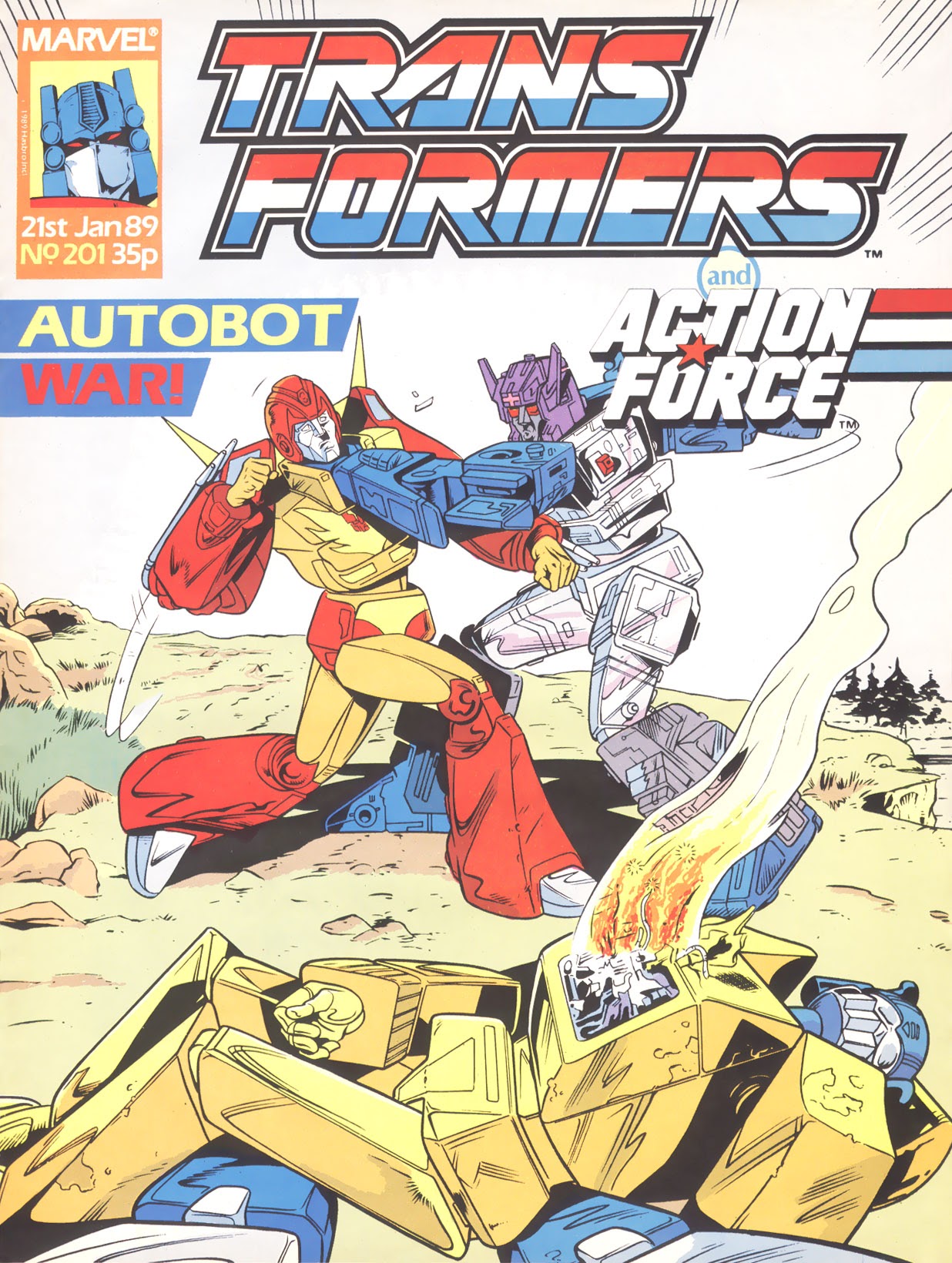 Read online The Transformers (UK) comic -  Issue #201 - 1
