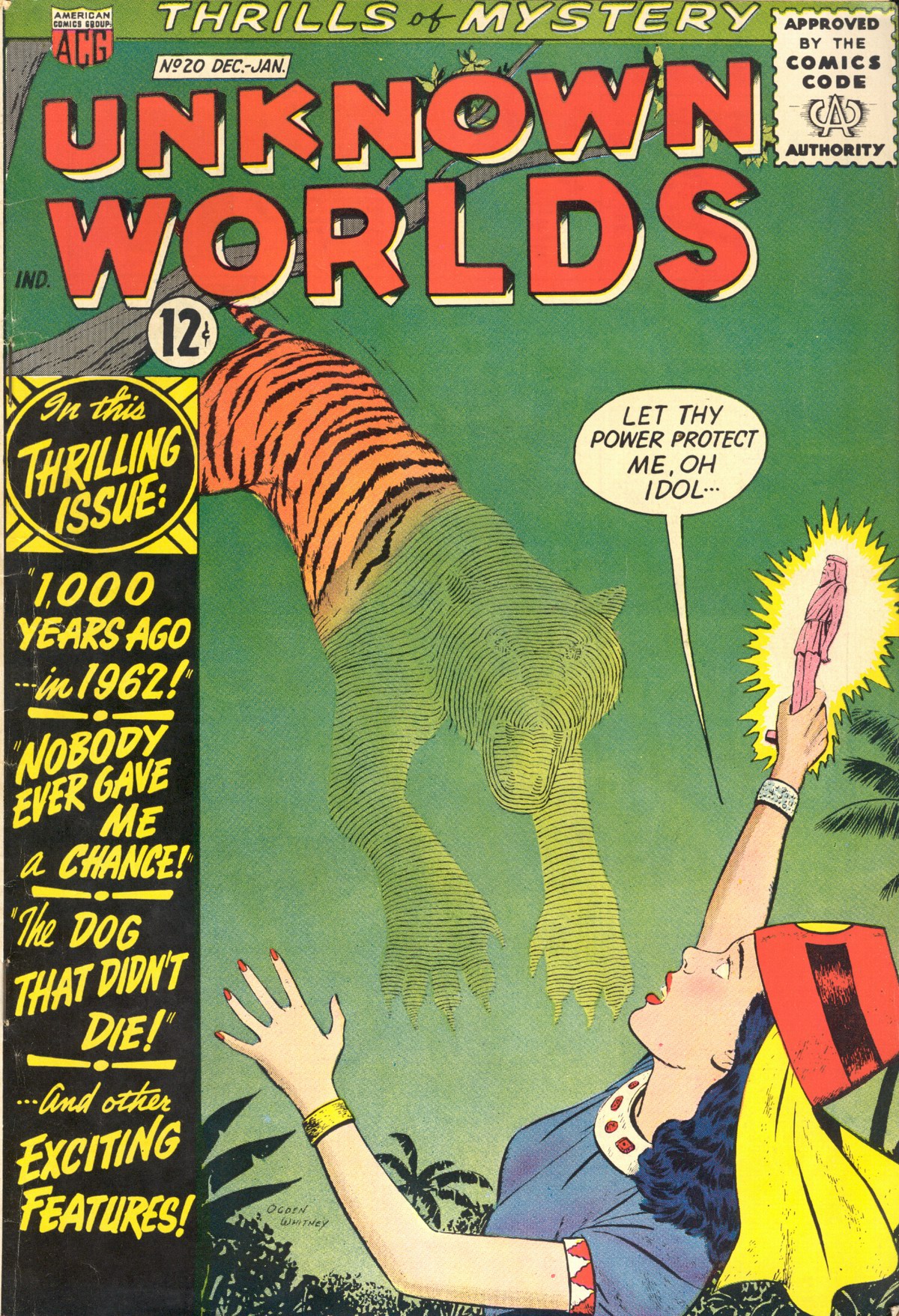 Read online Unknown Worlds comic -  Issue #20 - 1