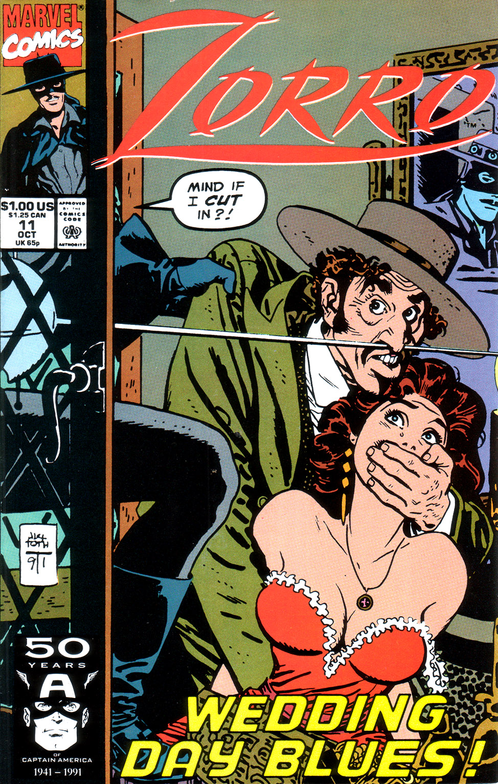 Read online Zorro (1990) comic -  Issue #11 - 1