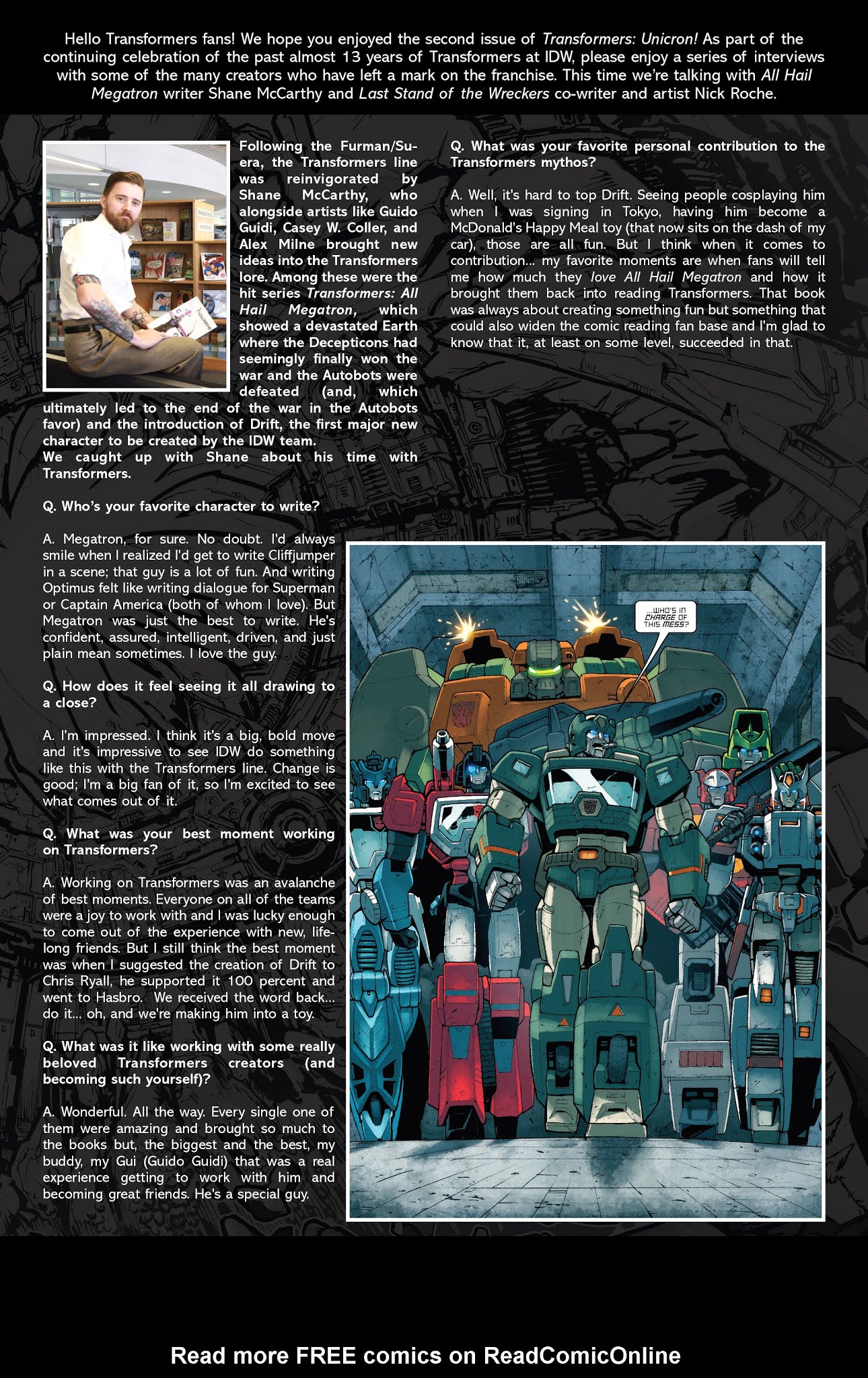 Read online Transformers: Unicron comic -  Issue #2 - 30