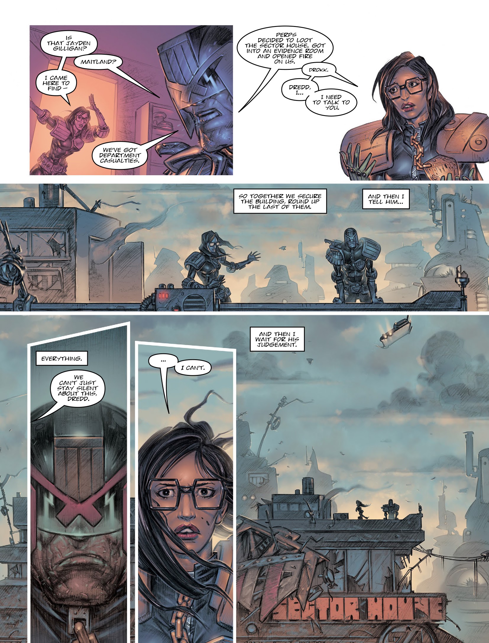 Read online 2000 AD comic -  Issue #2203 - 7