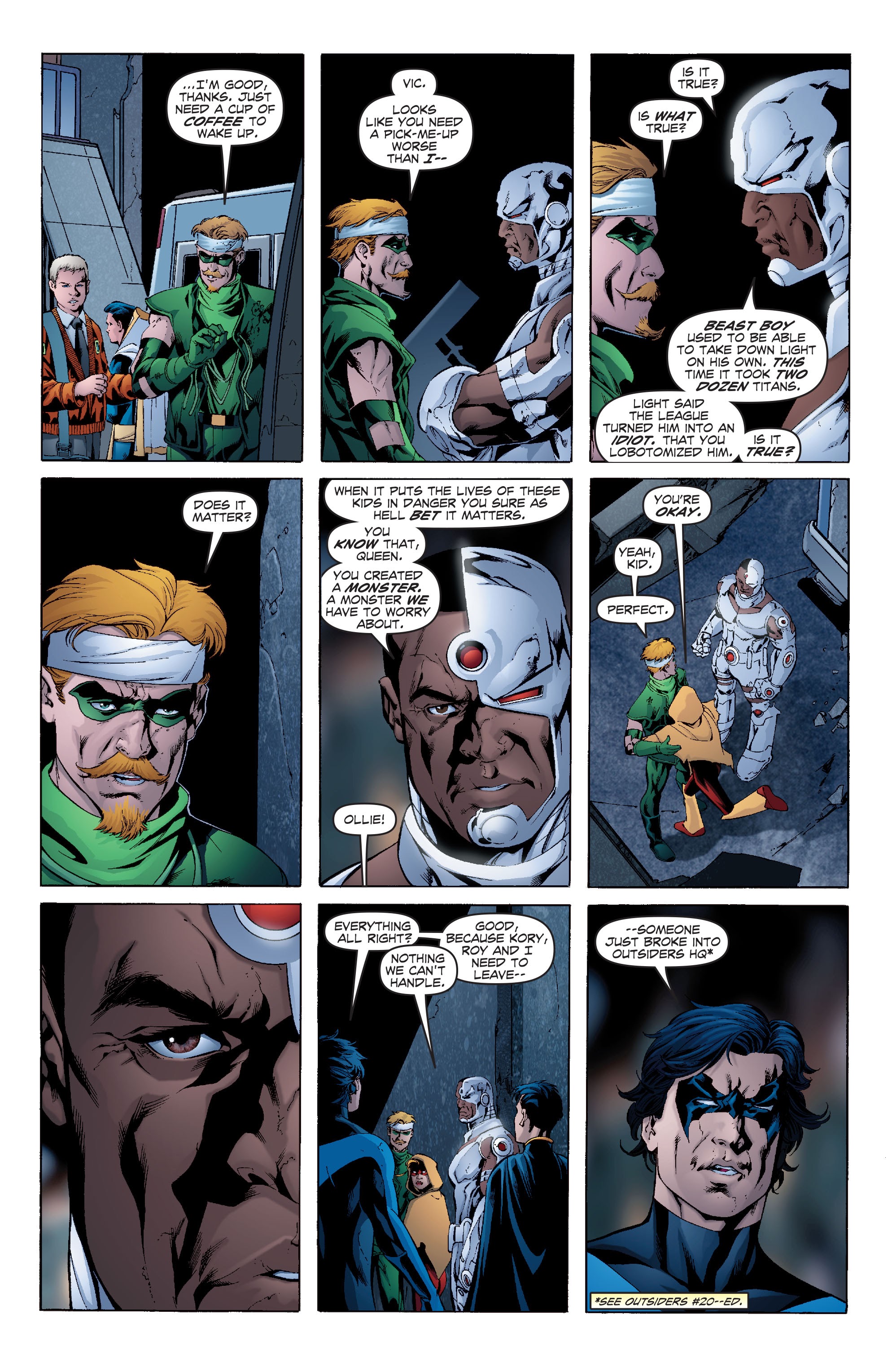 Read online Teen Titans (2003) comic -  Issue #23 - 17