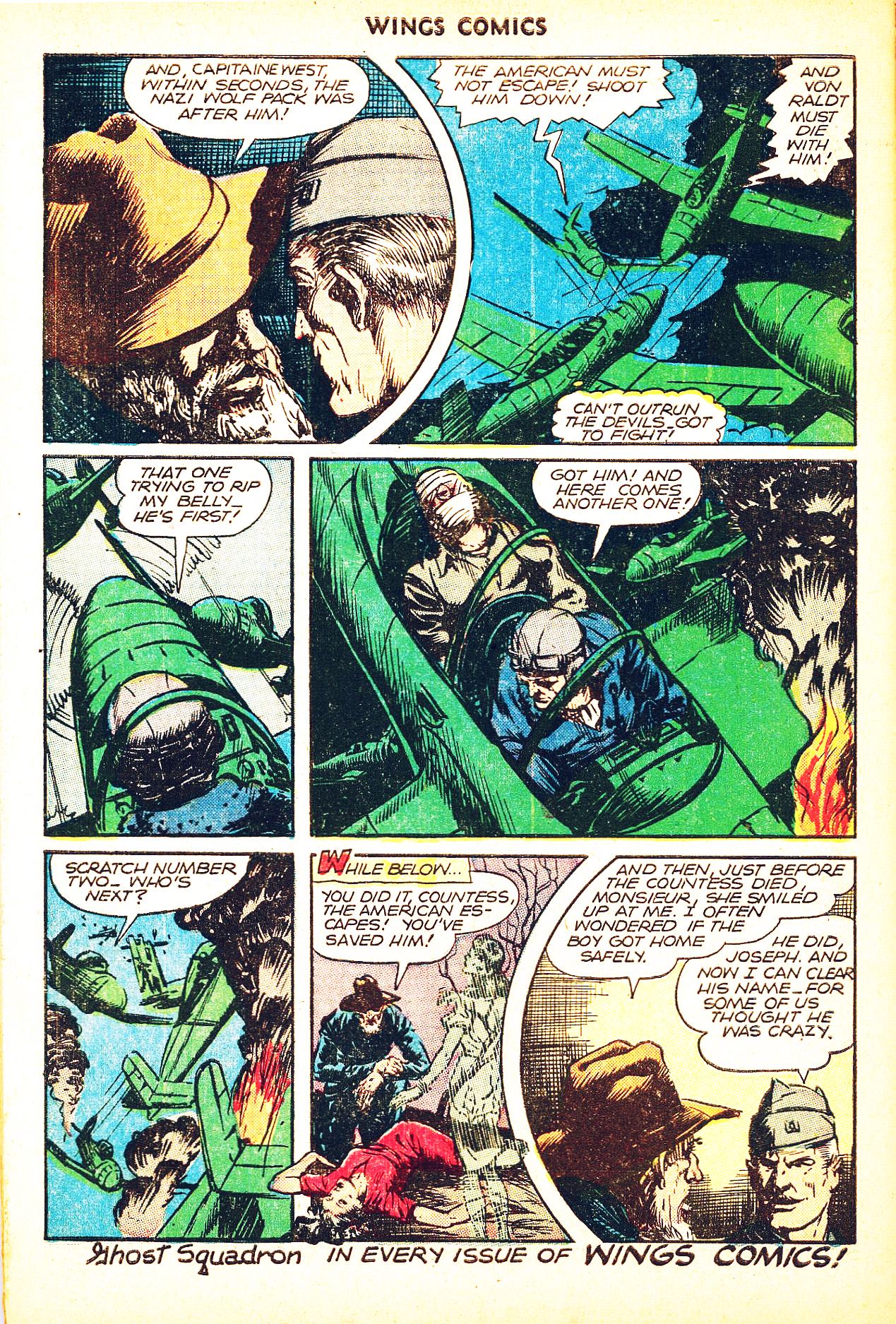 Read online Wings Comics comic -  Issue #75 - 50