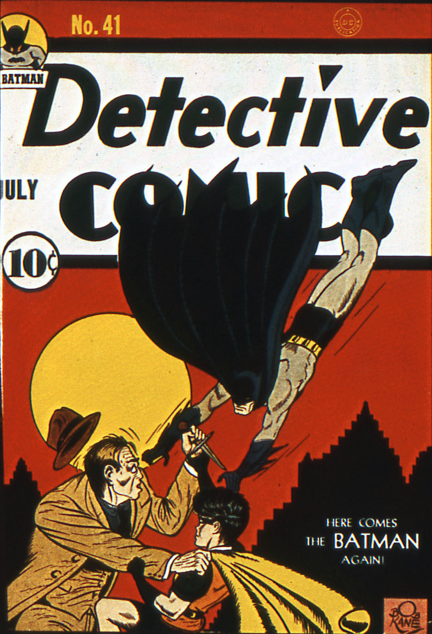 Read online Detective Comics (1937) comic -  Issue #41 - 1