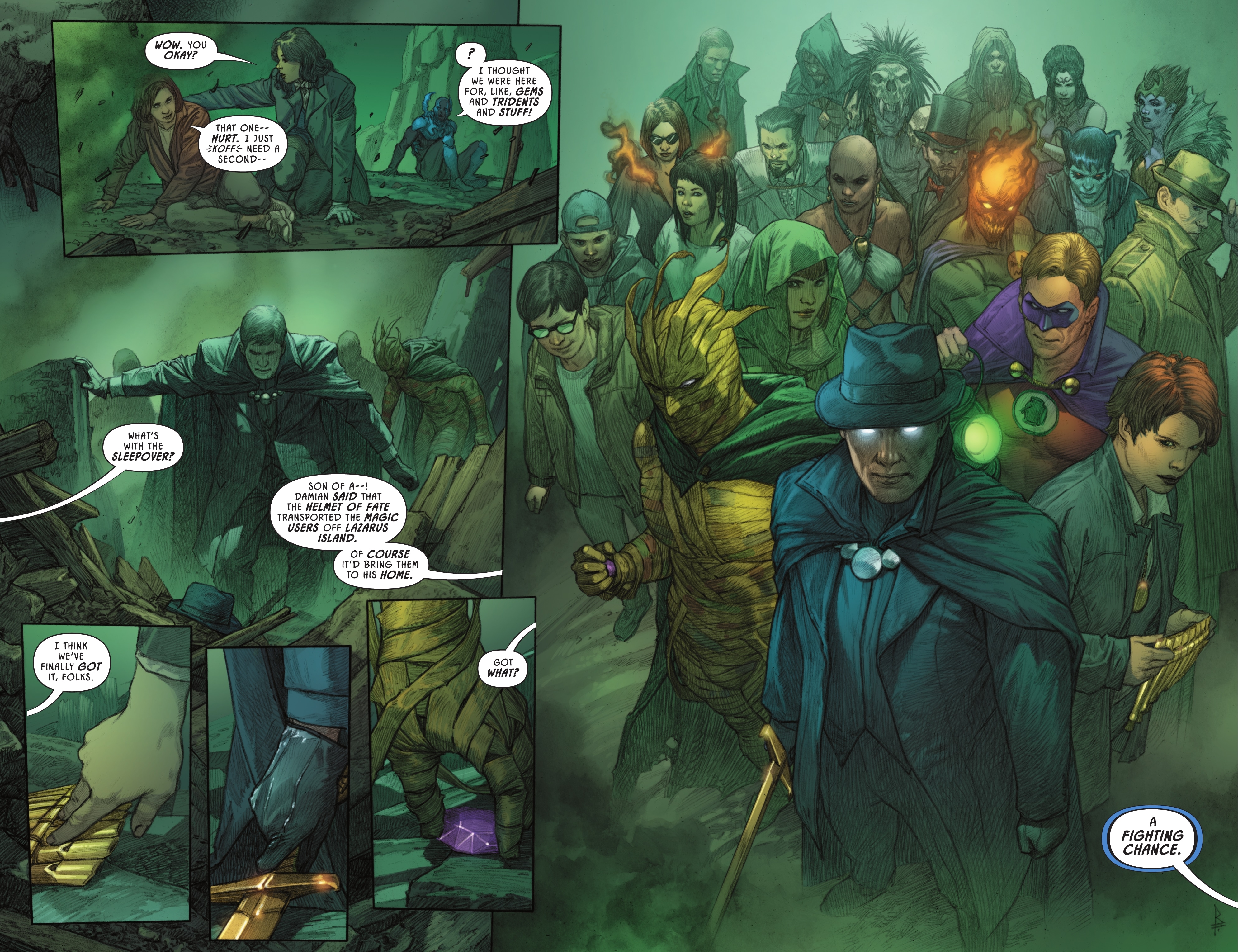 Read online Lazarus Planet: Alpha comic -  Issue # Full - 27