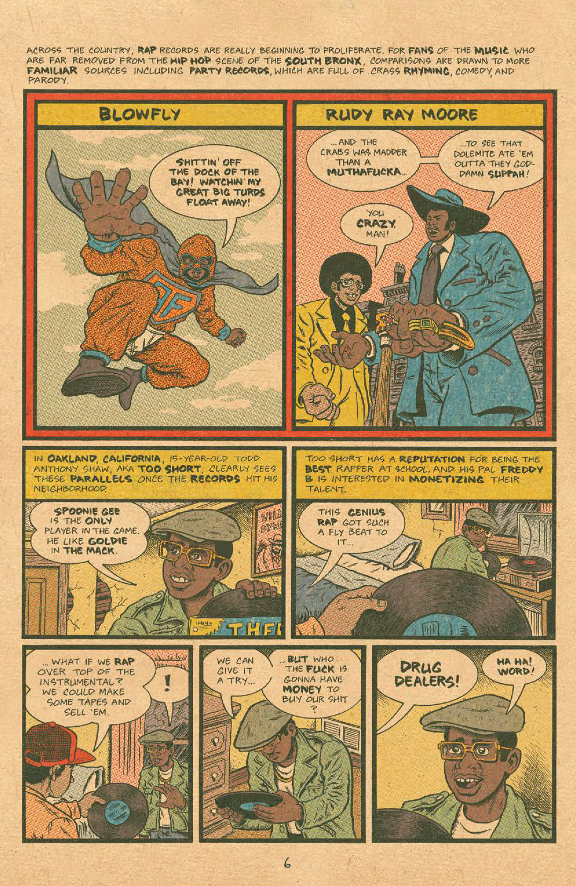 Read online Hip Hop Family Tree (2015) comic -  Issue #5 - 7