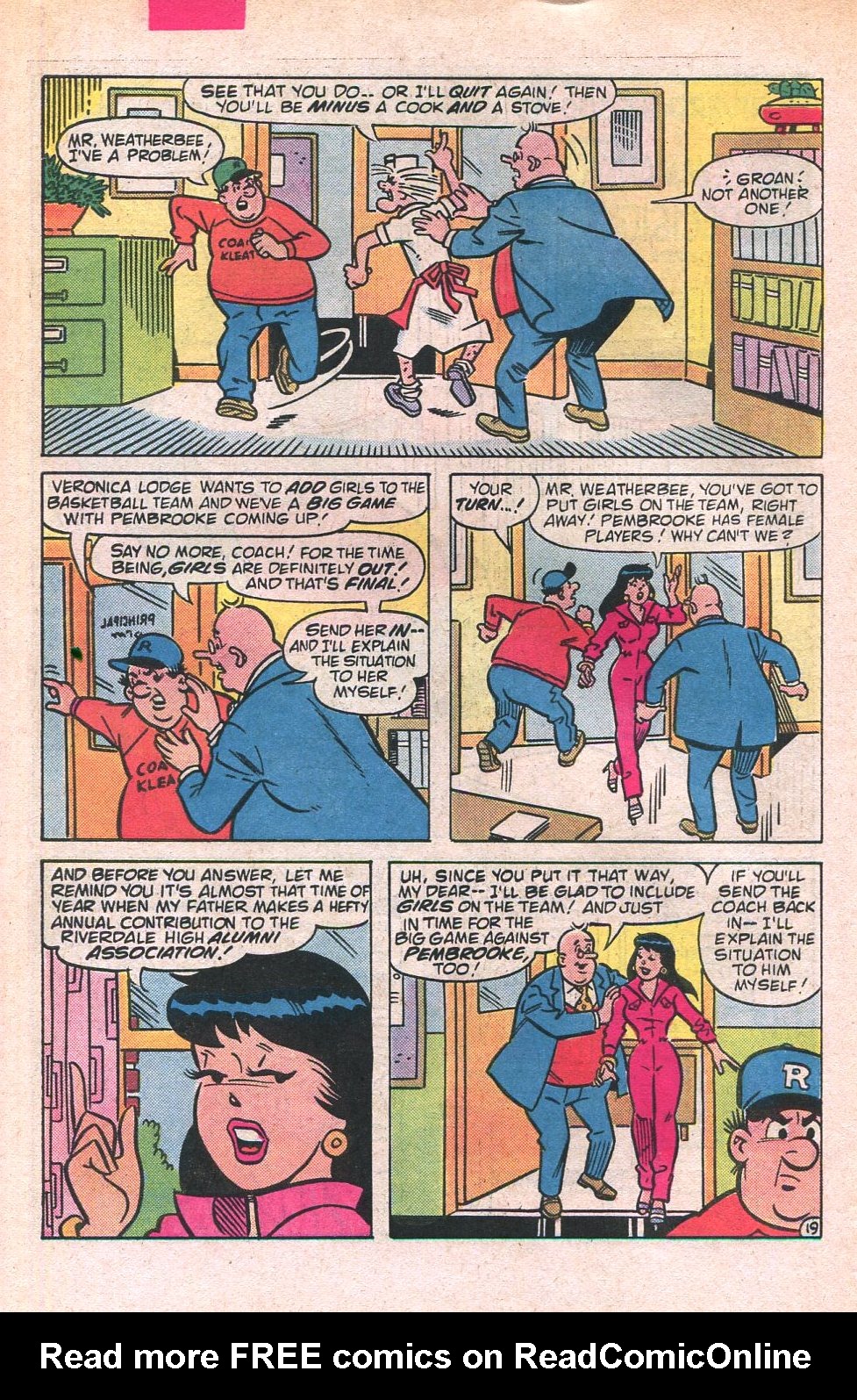 Read online Archie at Riverdale High (1972) comic -  Issue #100 - 30