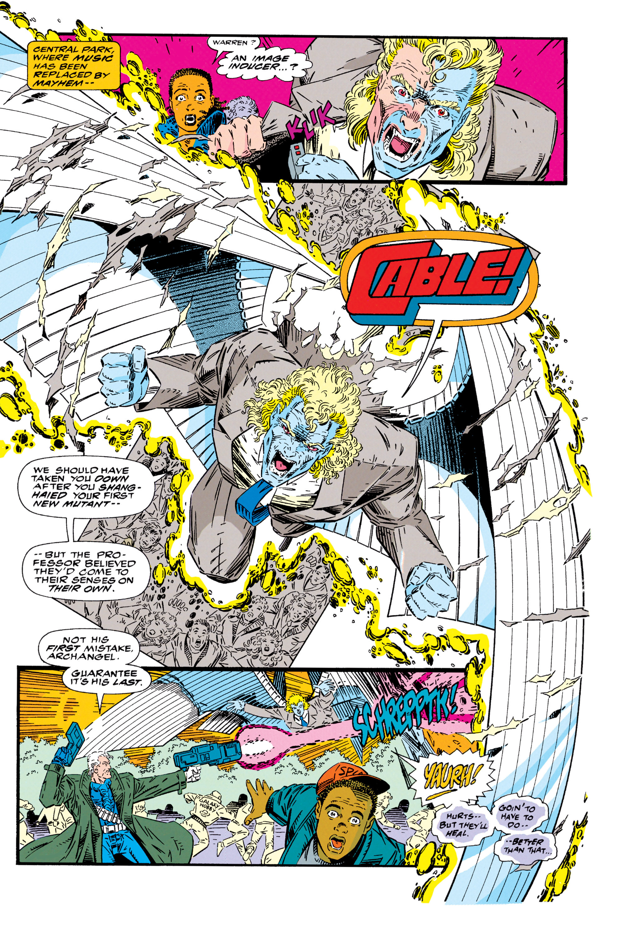 Read online Uncanny X-Men (1963) comic -  Issue #294 - 22
