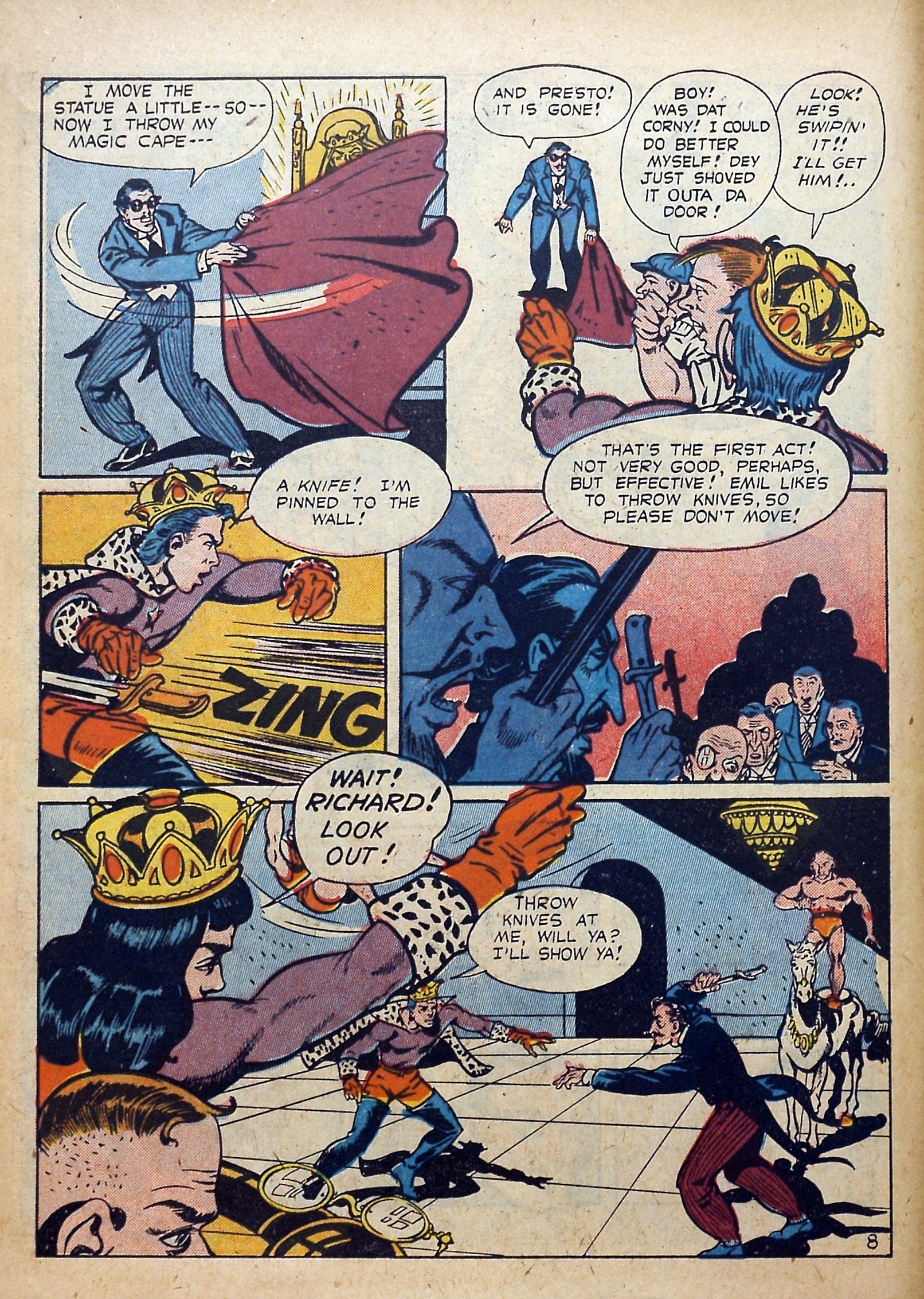 Read online Clue Comics comic -  Issue #8 - 10