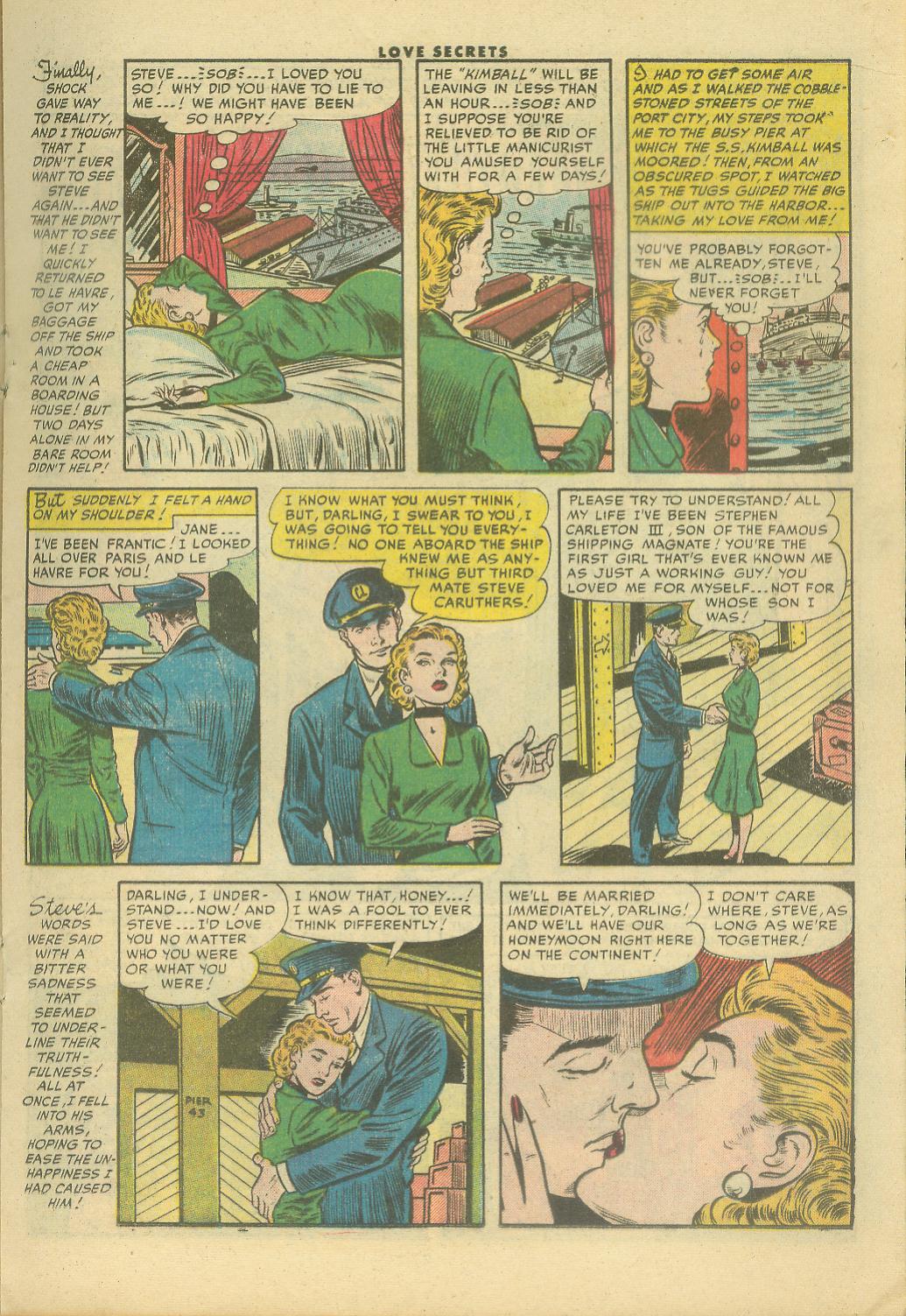 Read online Love Secrets (1953) comic -  Issue #51 - 17