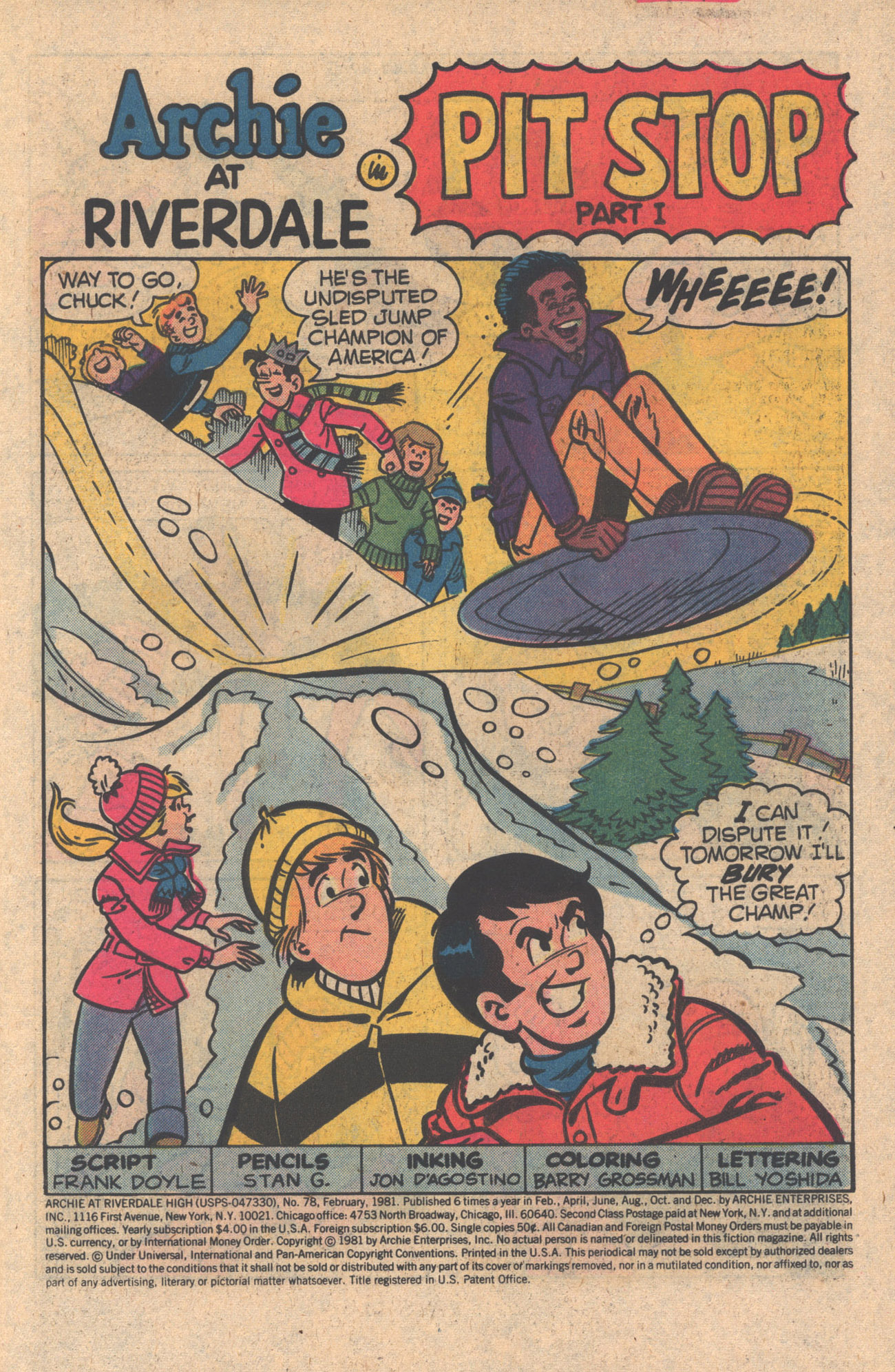 Read online Archie at Riverdale High (1972) comic -  Issue #78 - 3