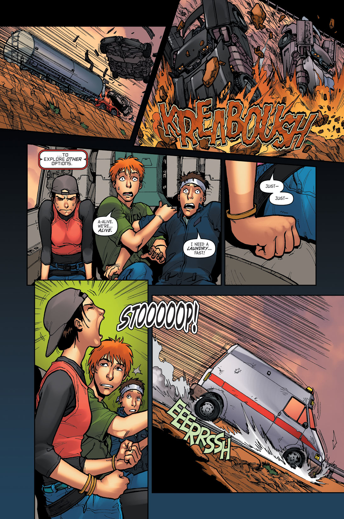 Read online The Transformers: Infiltration comic -  Issue #2 - 16