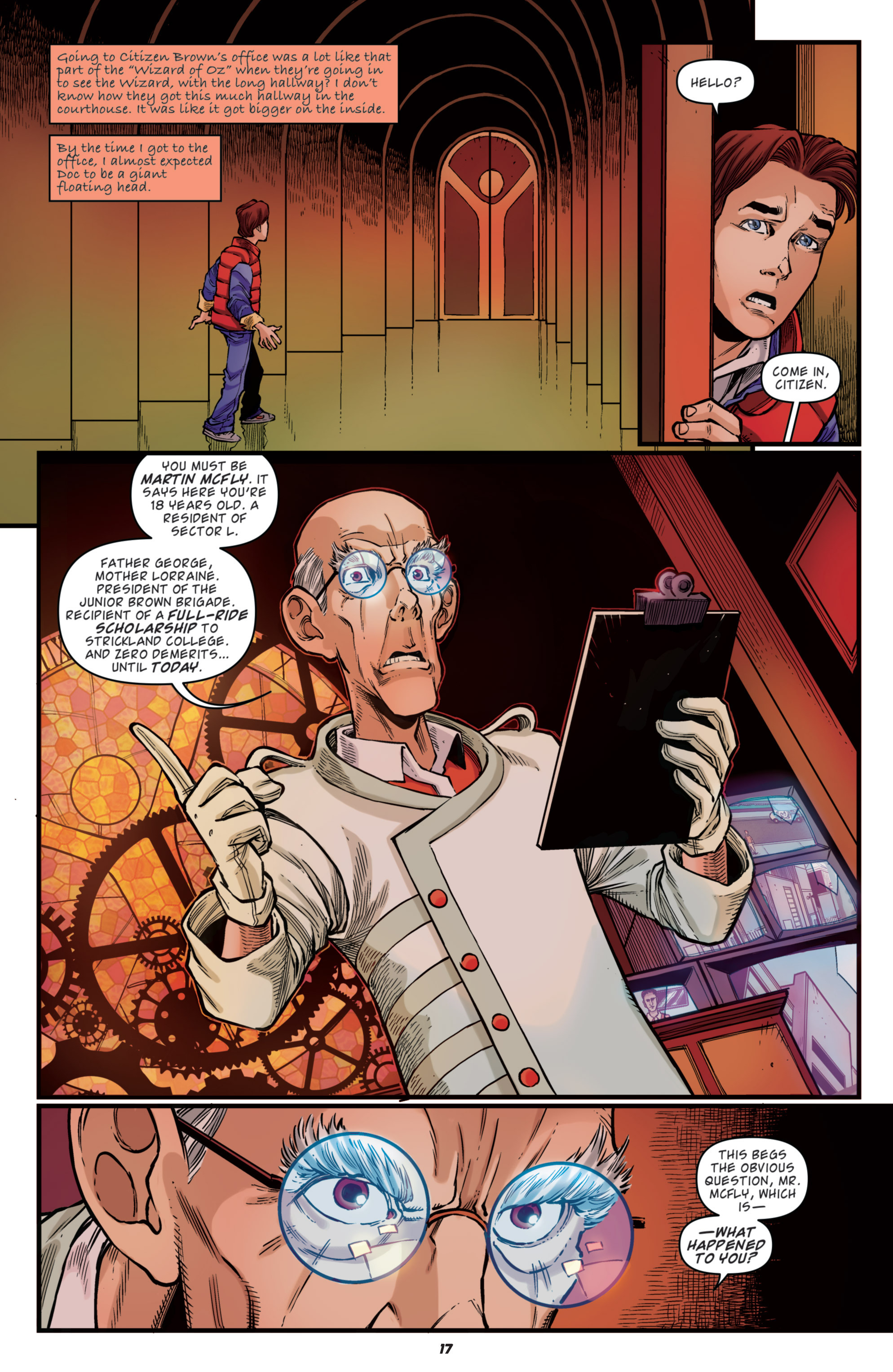 Read online Back to the Future: Citizen Brown comic -  Issue #3 - 19
