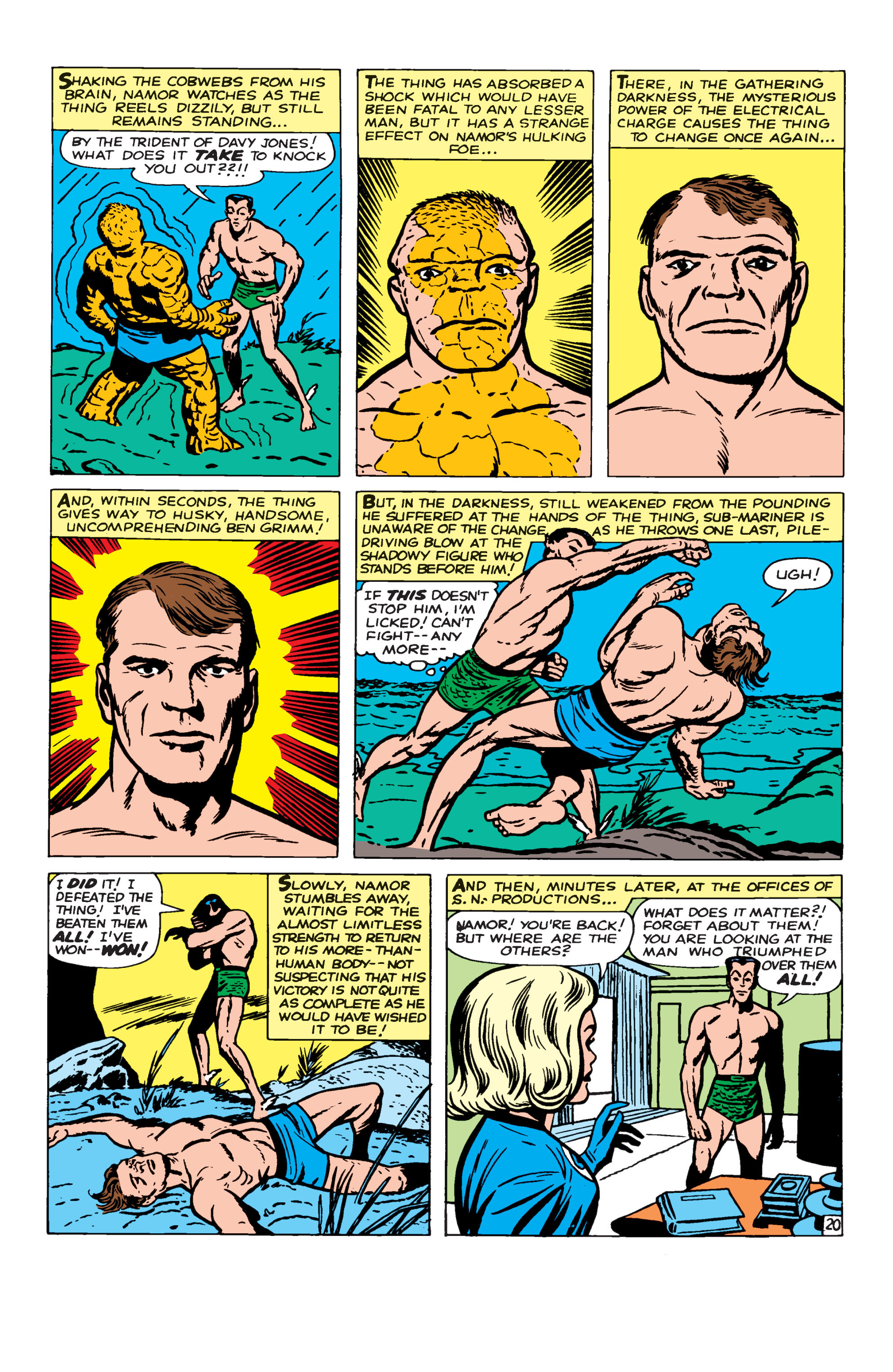 Read online Fantastic Four (1961) comic -  Issue #9 - 21