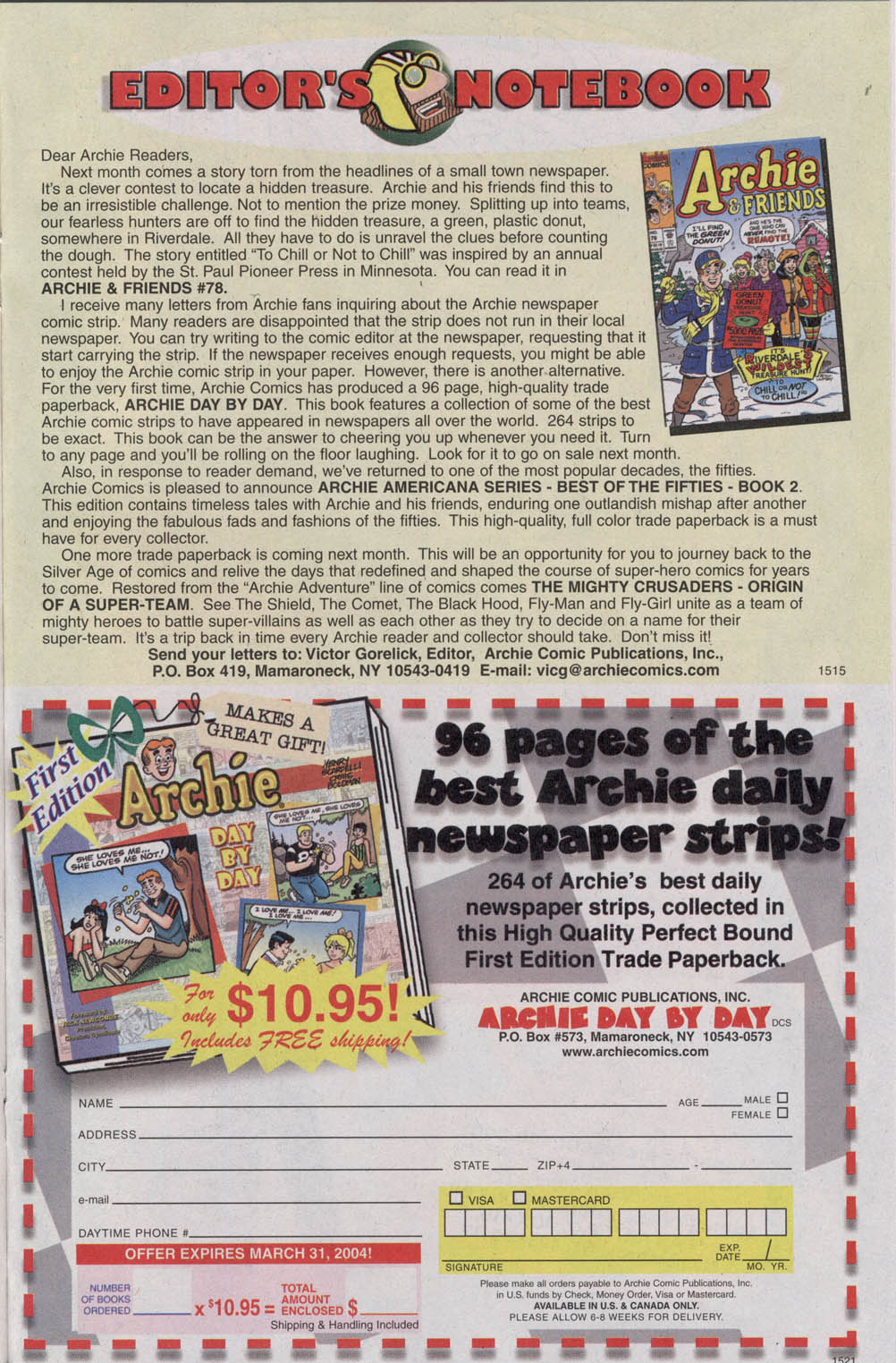 Read online Archie (1960) comic -  Issue #542 - 15