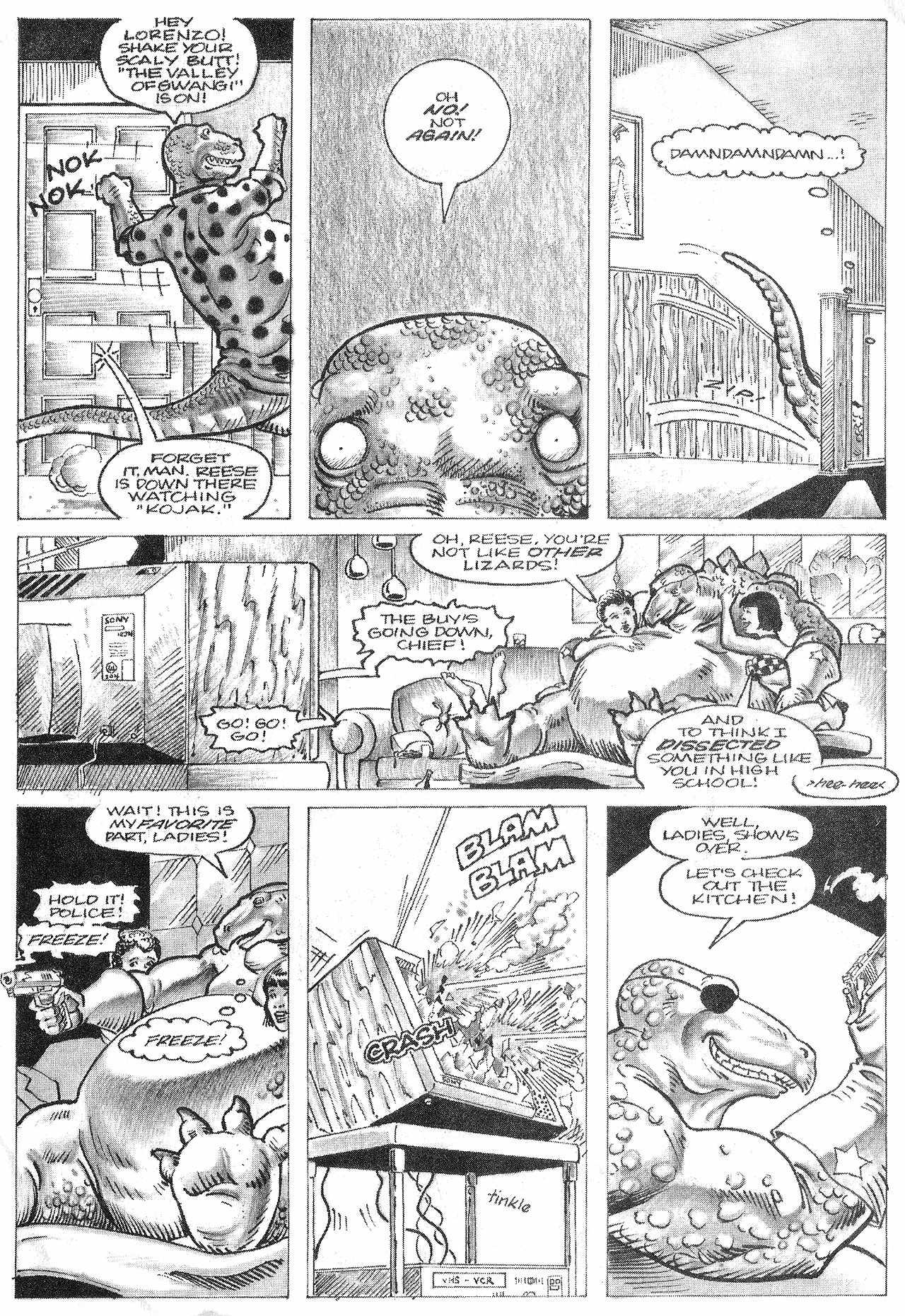 Read online Dinosaurs For Hire (1988) comic -  Issue #1 - 9