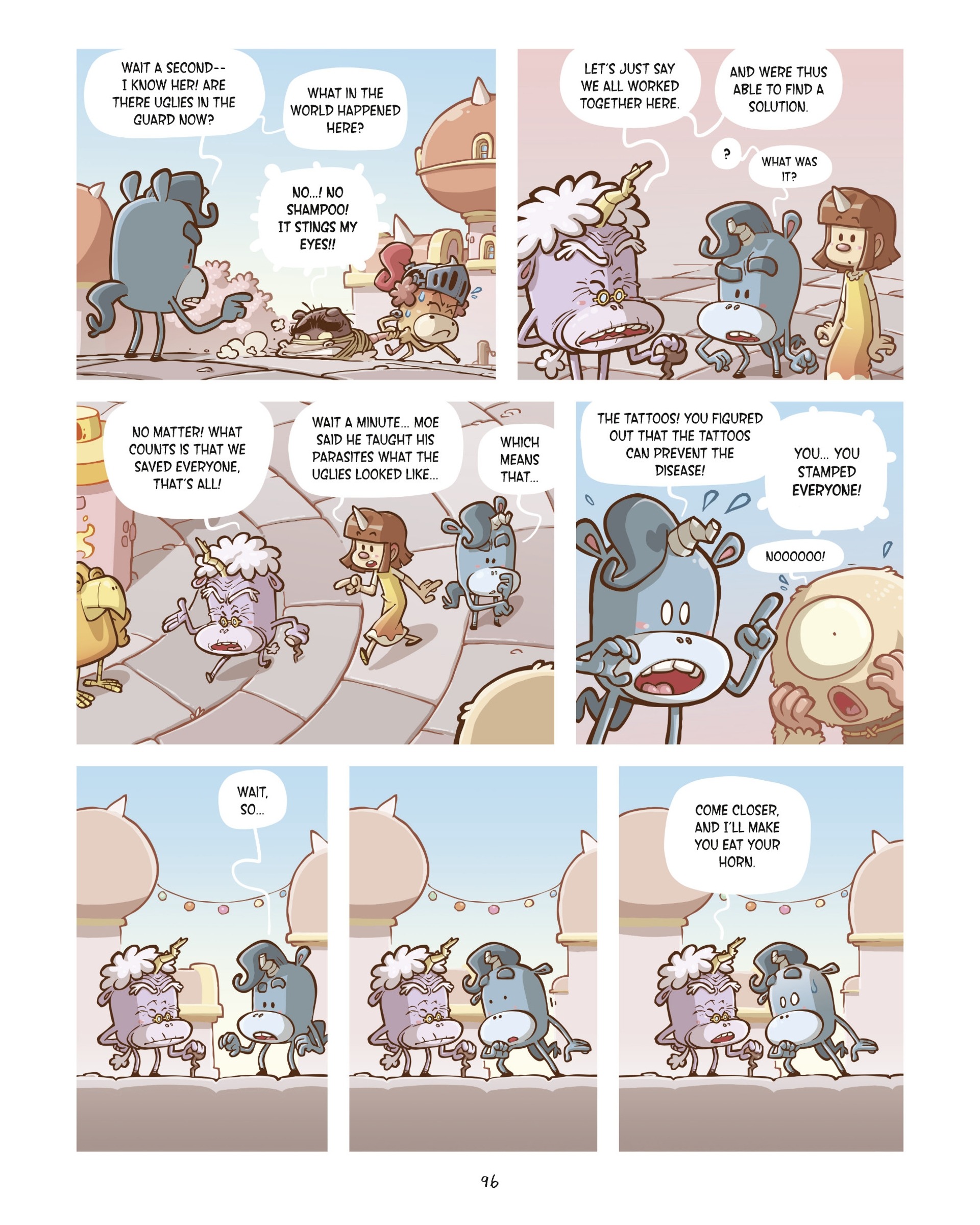 Read online Loonicorns comic -  Issue #1 - 94