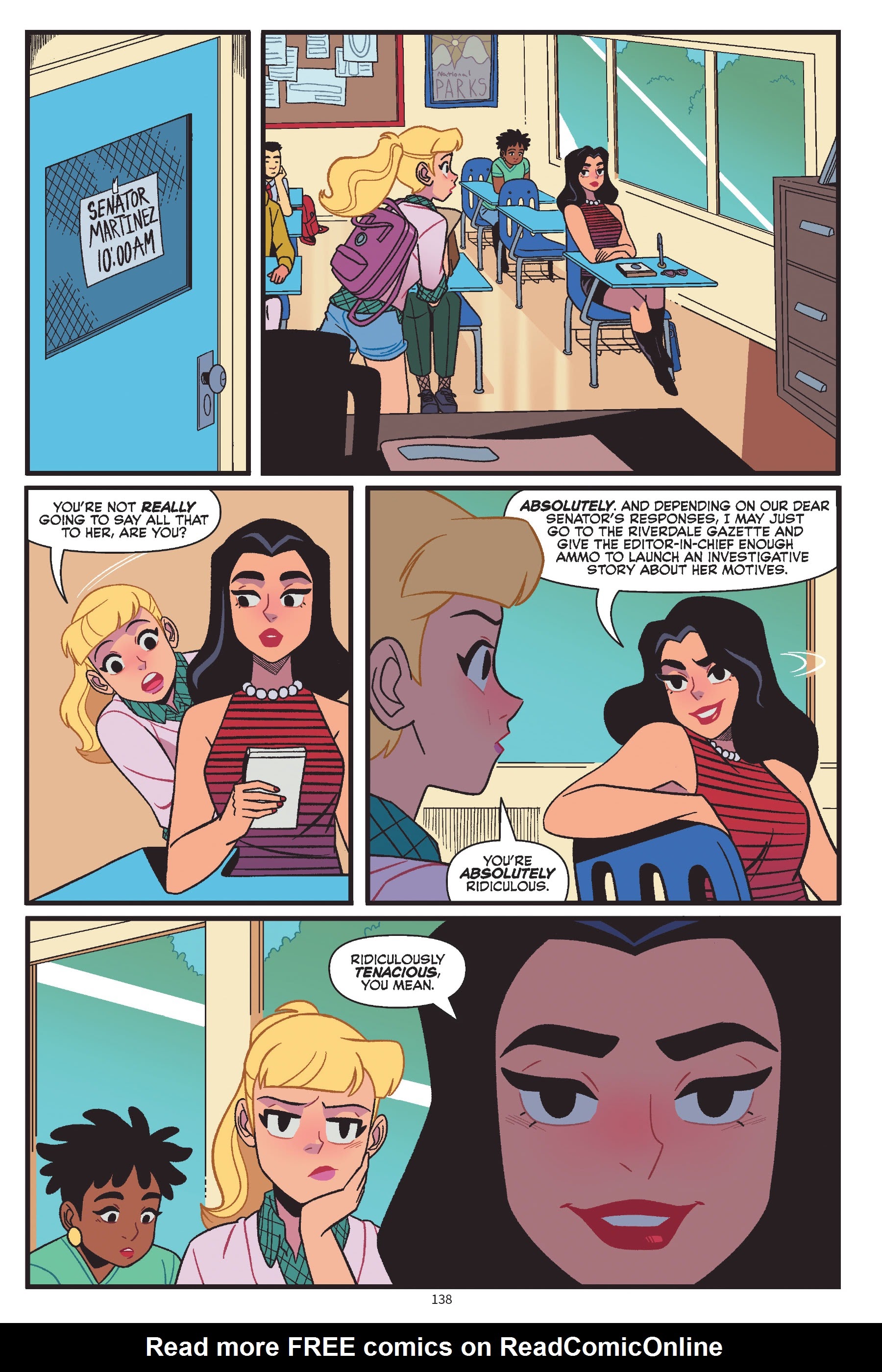 Read online Riverdale: The Ties That Bind comic -  Issue # TPB - 134