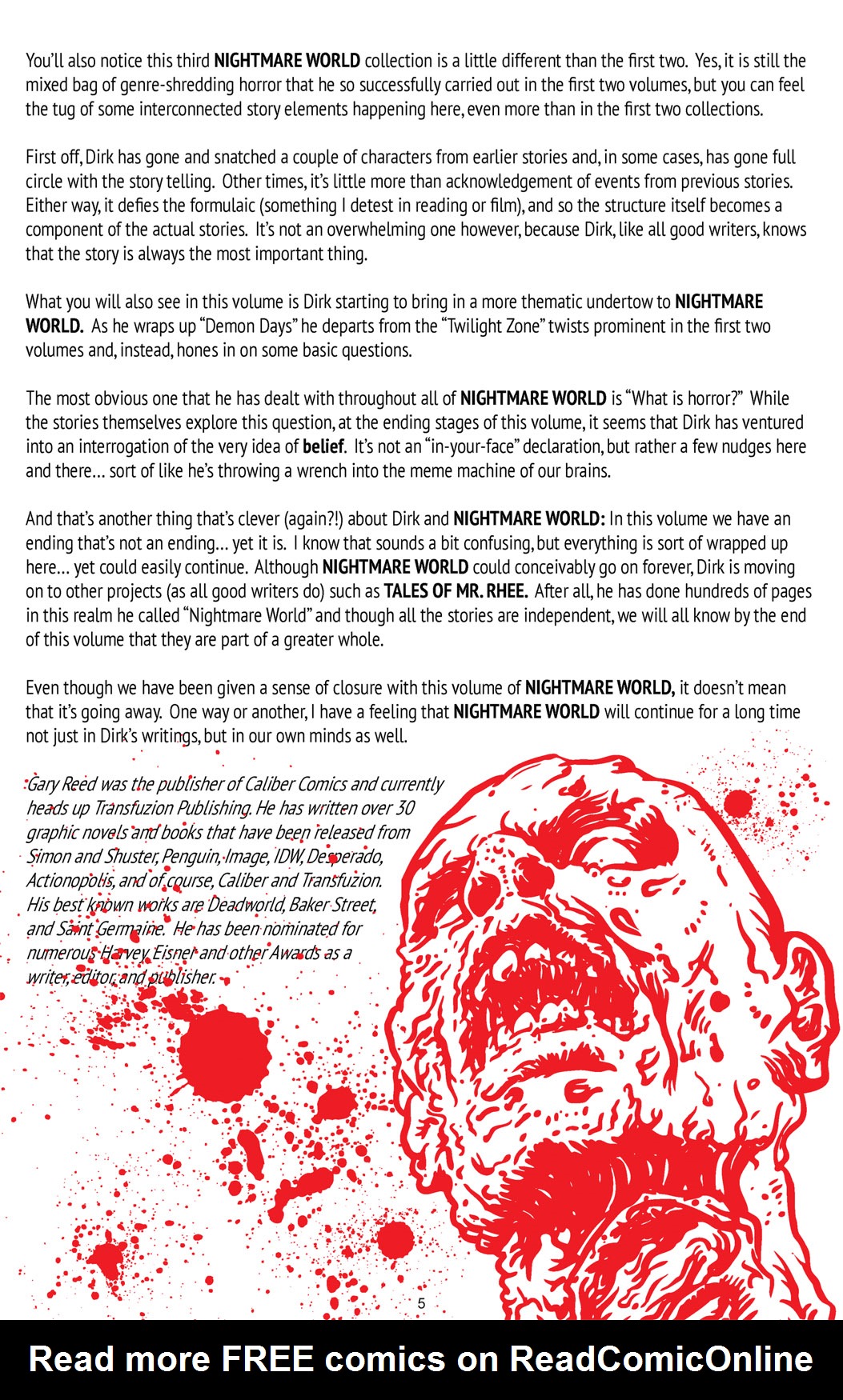 Read online Nightmare World comic -  Issue # Vol. 3 Demon Days - 6