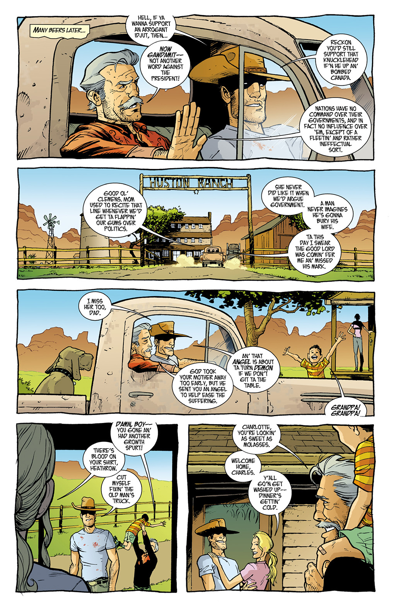 Read online Fear Agent comic -  Issue # TPB 3 - 12