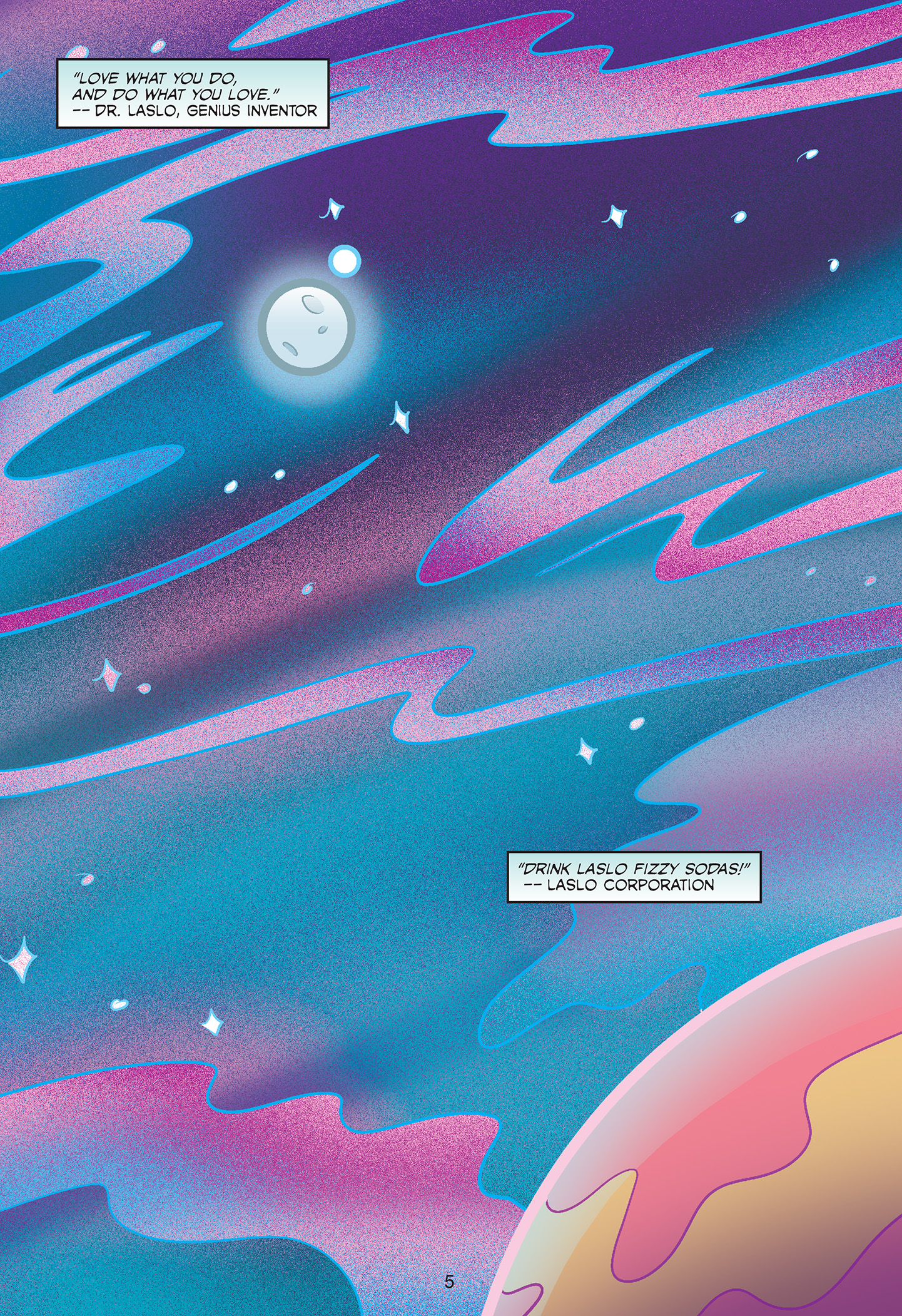 Read online Ana and the Cosmic Race comic -  Issue # TPB - 7