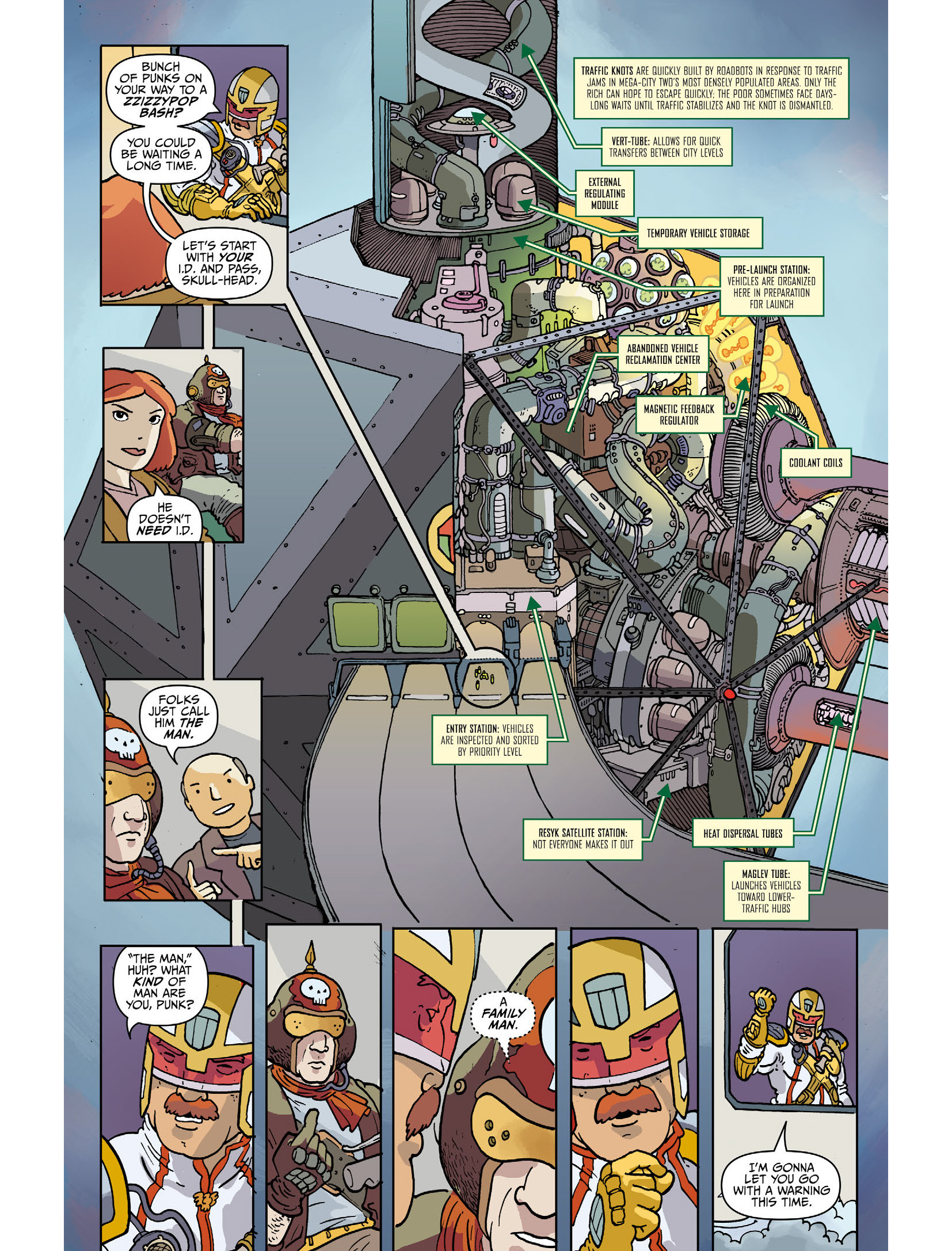 Read online Judge Dredd Megazine (Vol. 5) comic -  Issue #452 - 100
