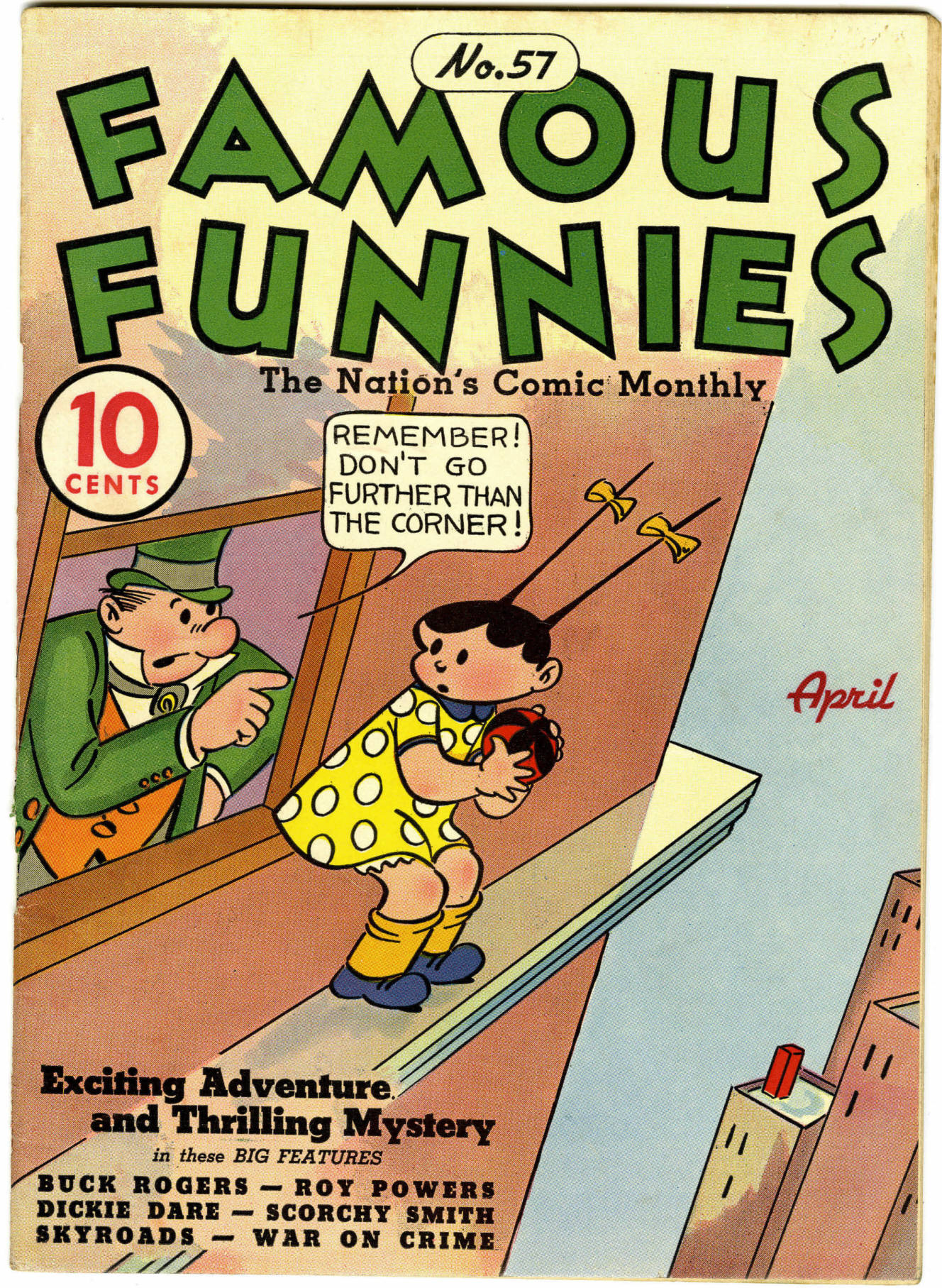 Read online Famous Funnies comic -  Issue #57 - 1