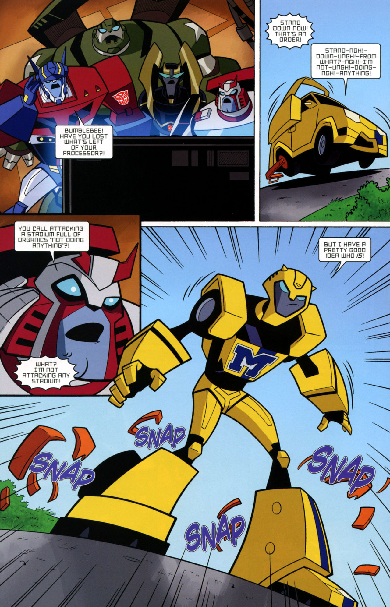 Read online Transformers Animated: The Arrival comic -  Issue #2 - 17