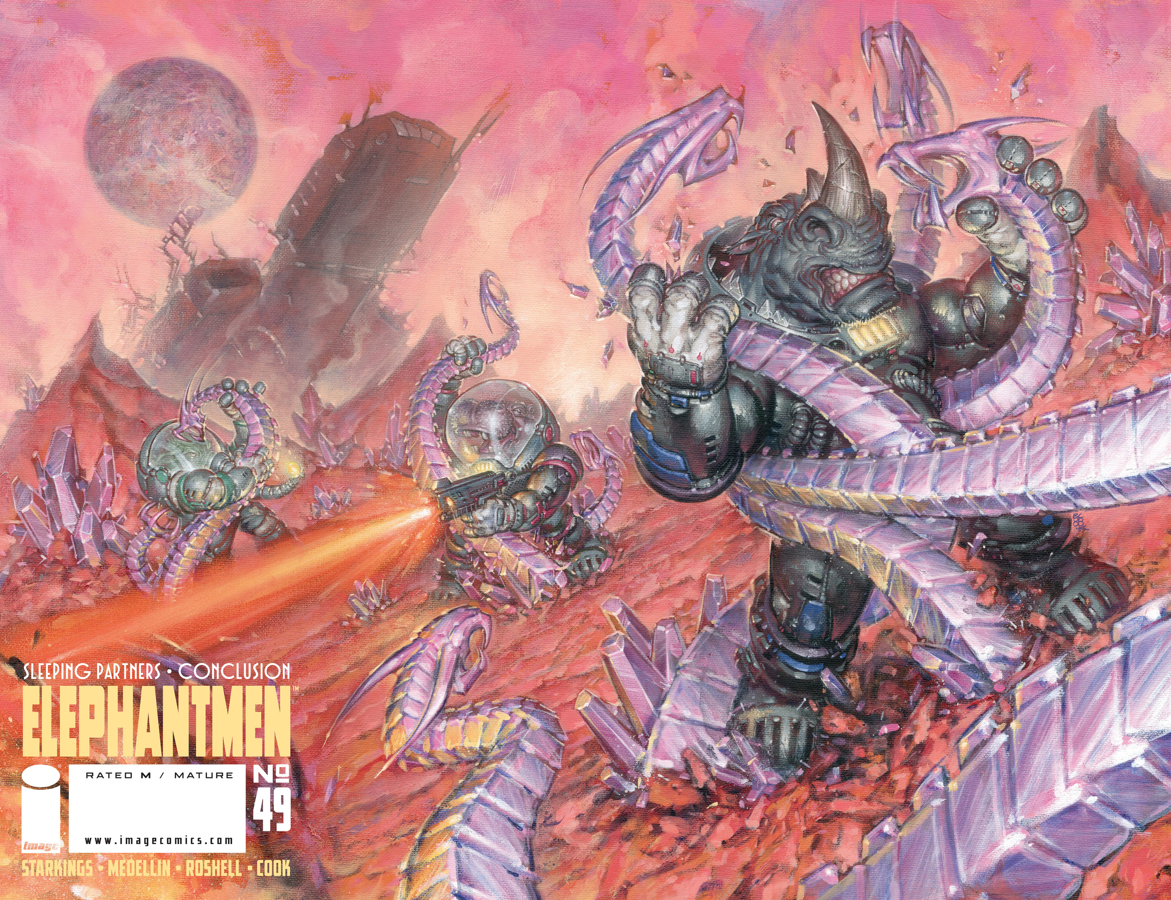 Read online Elephantmen comic -  Issue #49 - 1