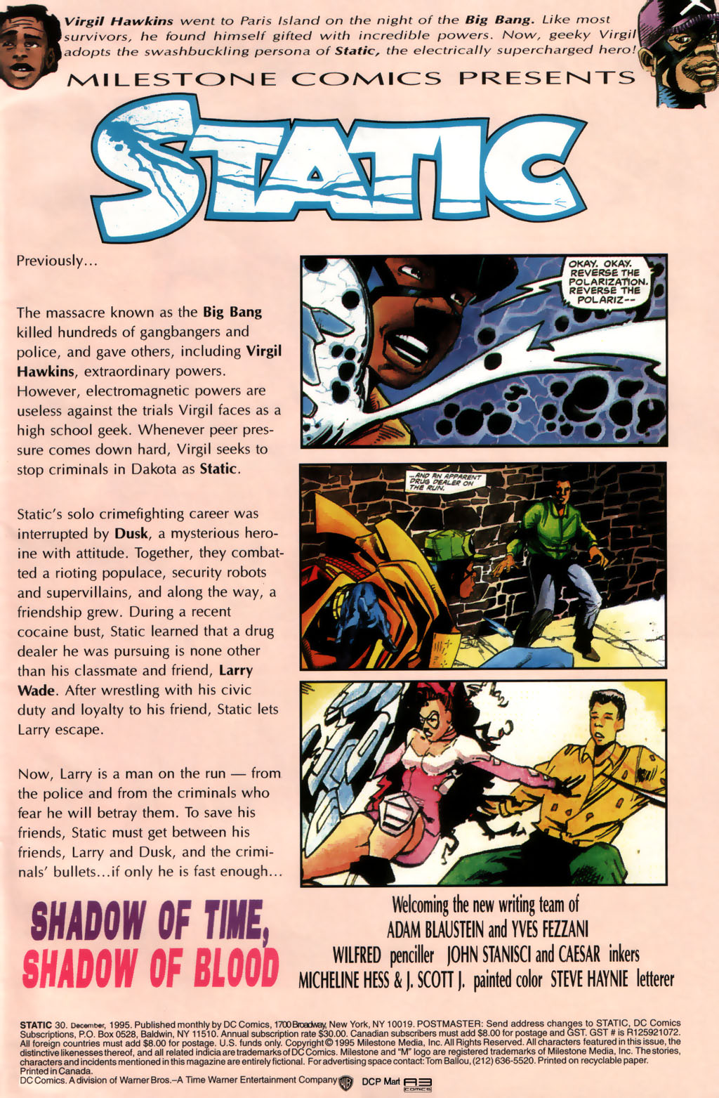 Read online Static comic -  Issue #30 - 2