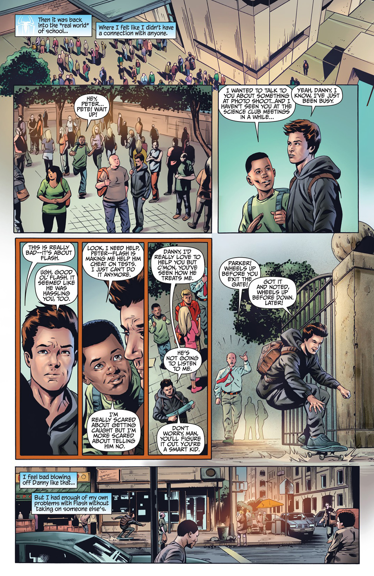 Read online Amazing Spider-Man: The Movie comic -  Issue #1 - 8