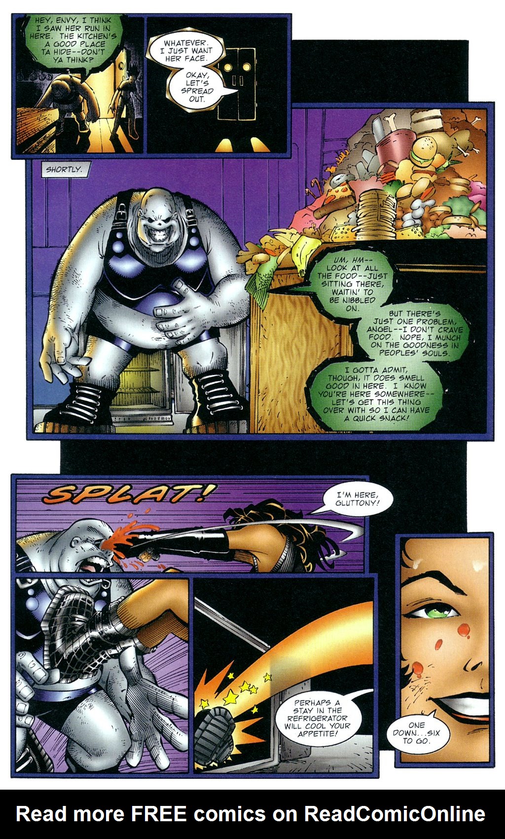 Read online Avengelyne: Deadly Sins comic -  Issue #2 - 11