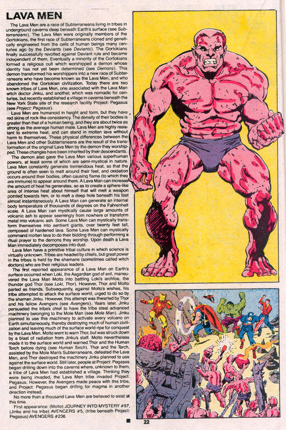 Read online The Official Handbook of the Marvel Universe Deluxe Edition comic -  Issue #7 - 24