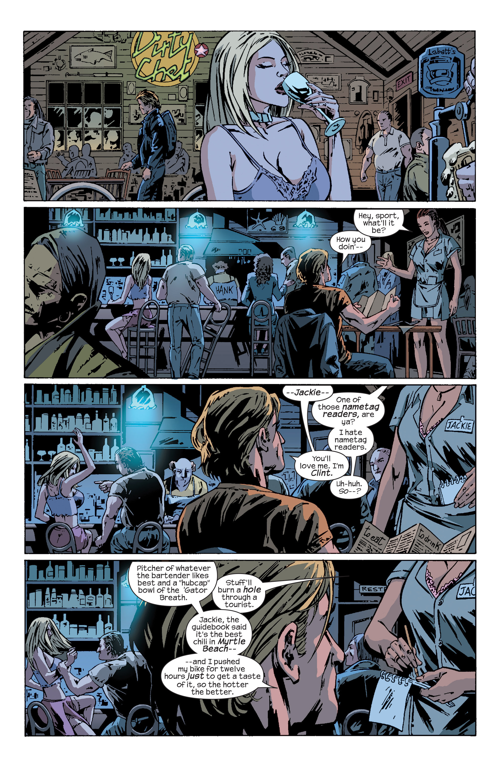 Read online Hawkeye (2003) comic -  Issue #1 - 7