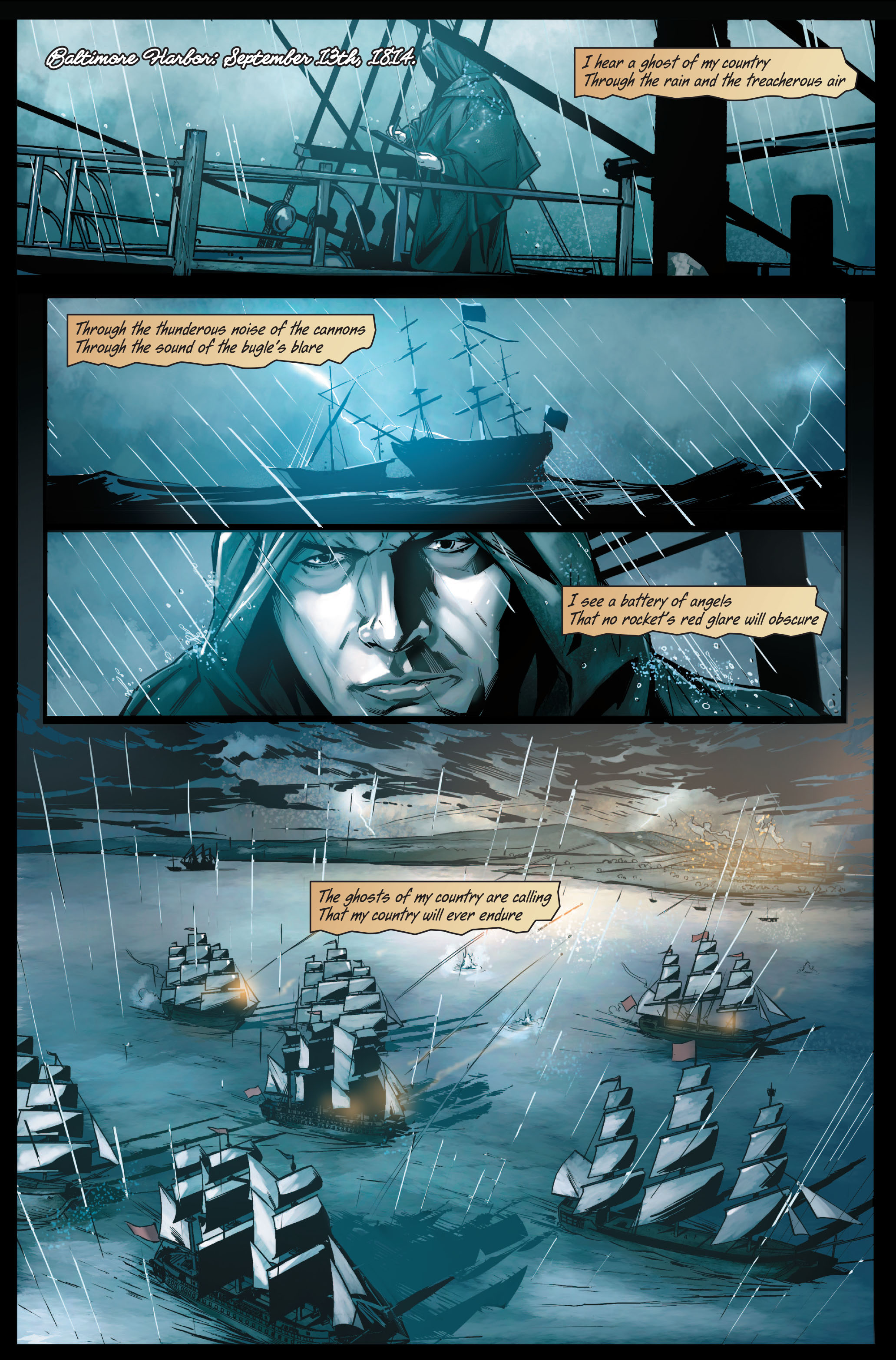 Captain America Theater of War: Ghosts of My Country Full Page 7